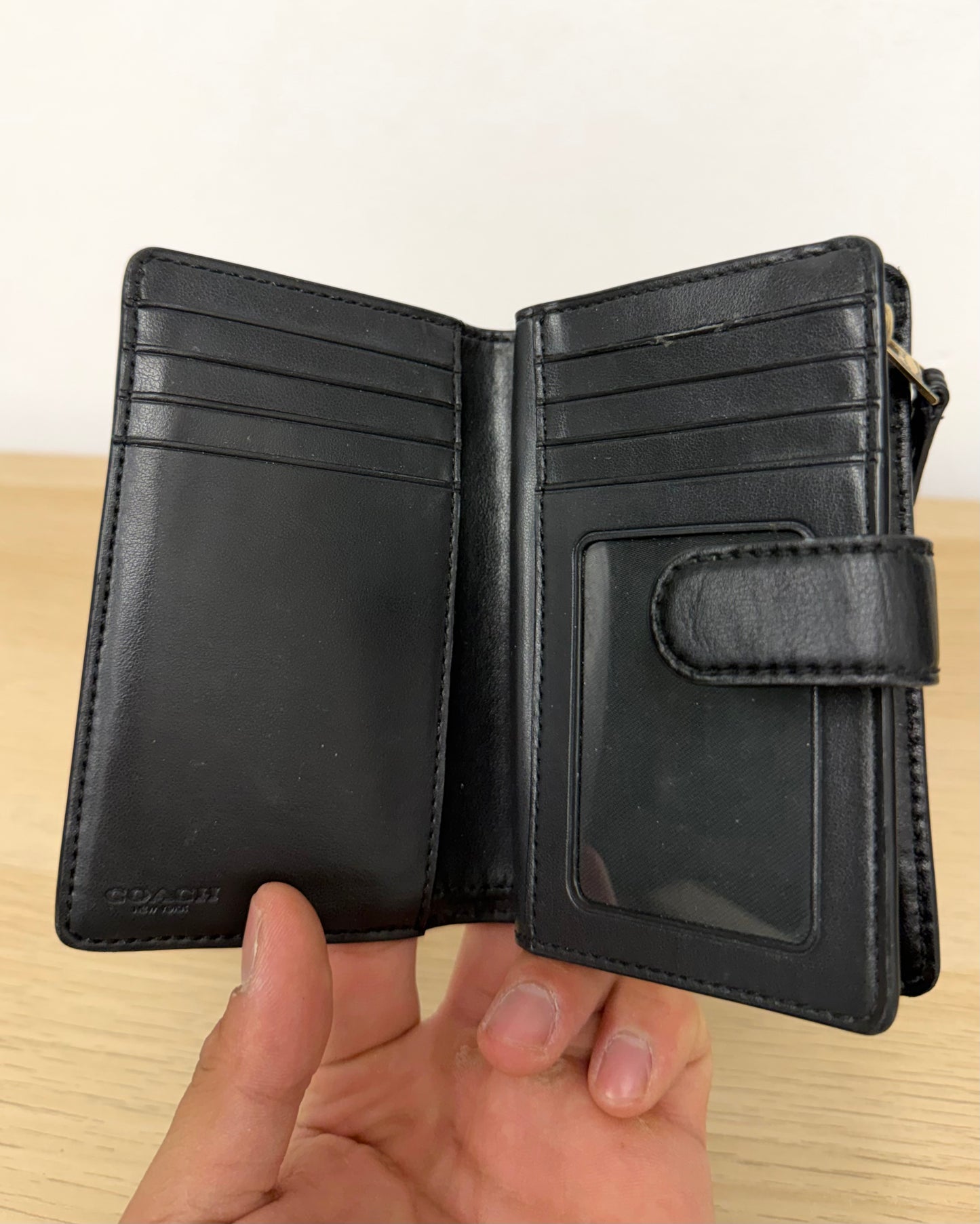 Coach Medium Corner Zip Wallet