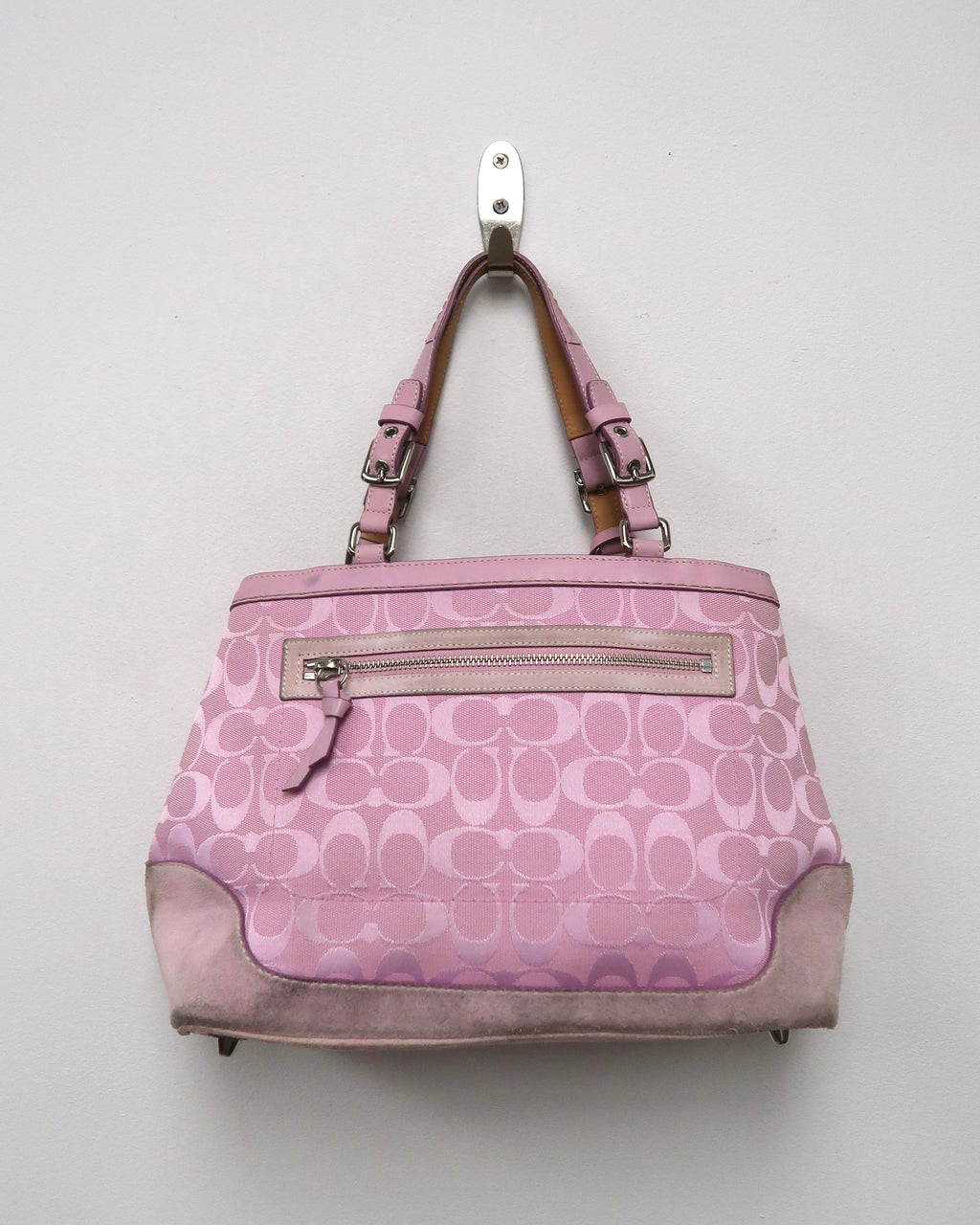 vintage Y2K Coach Signature canvas