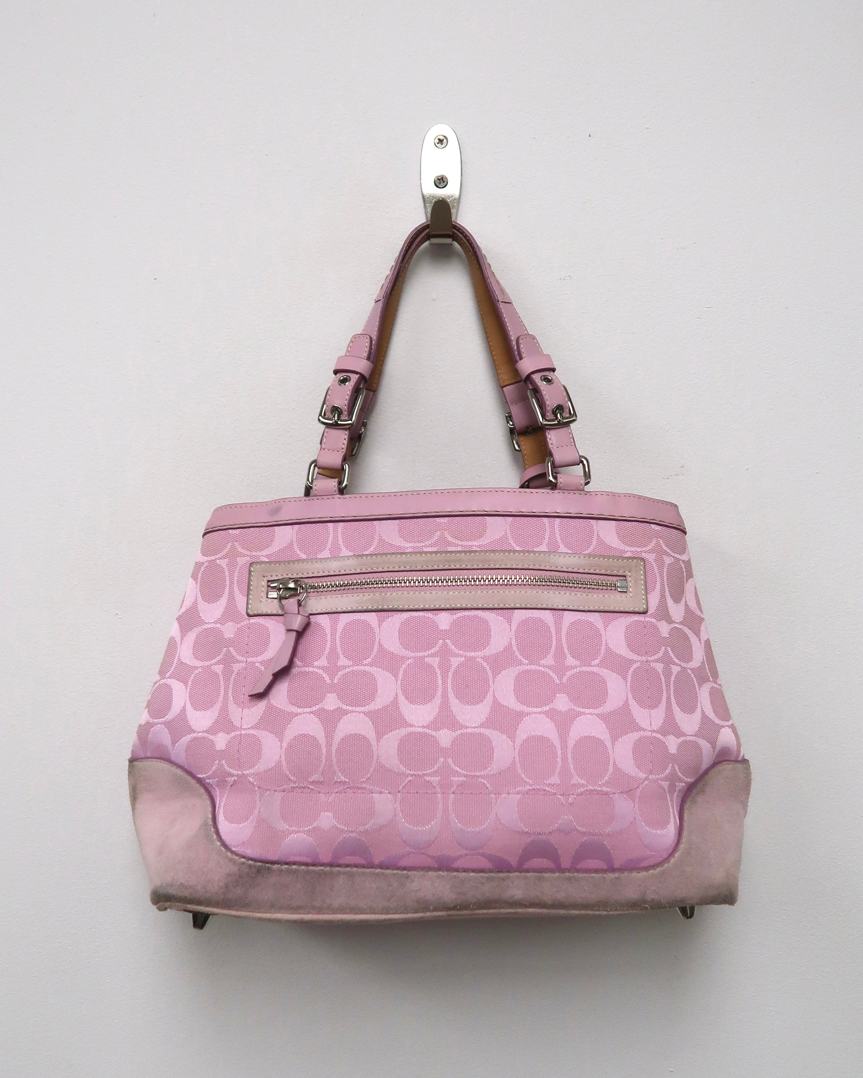 vintage Y2K Coach Signature canvas