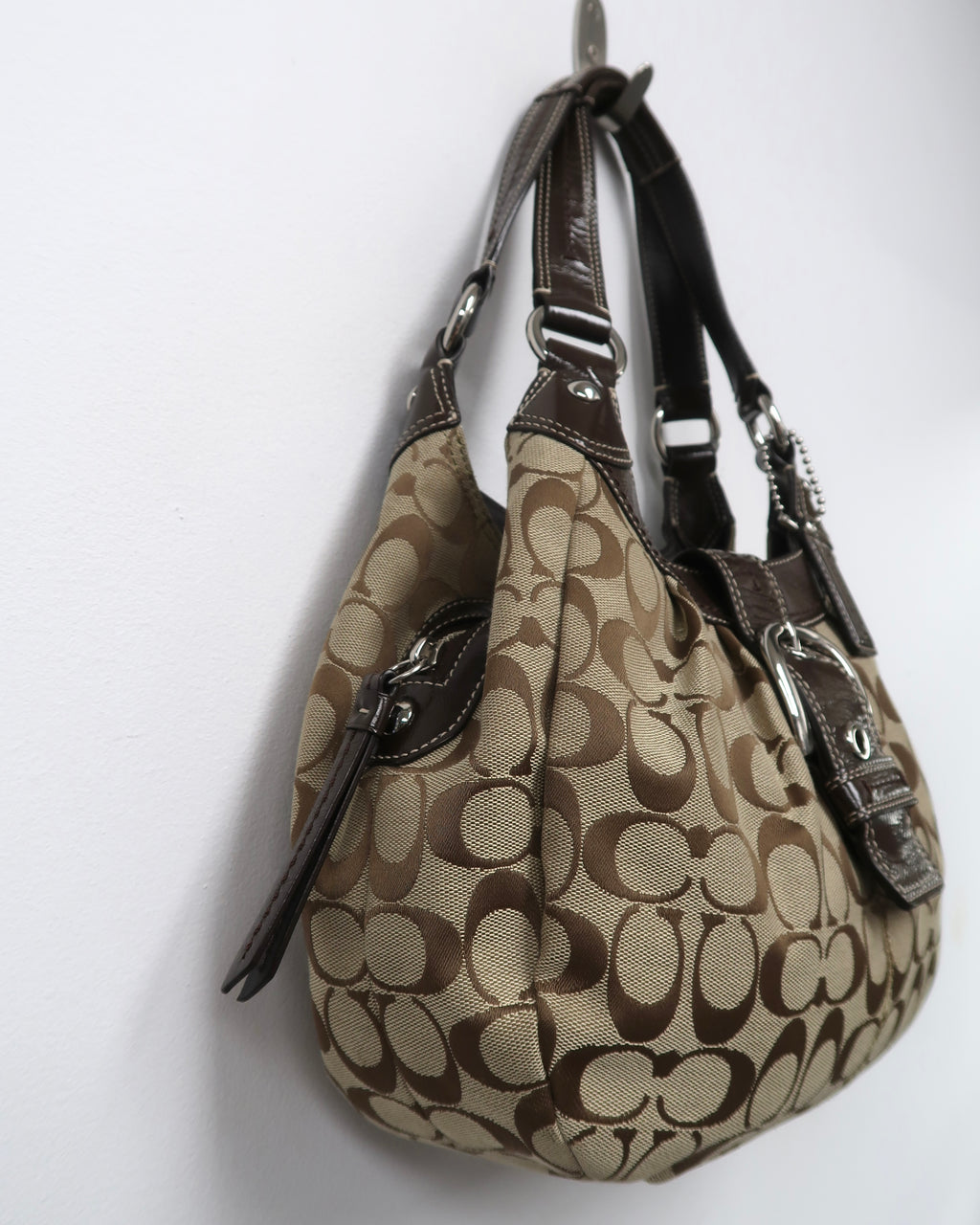 vintage Coach Soho Signature Lynn hobo shoulder bag