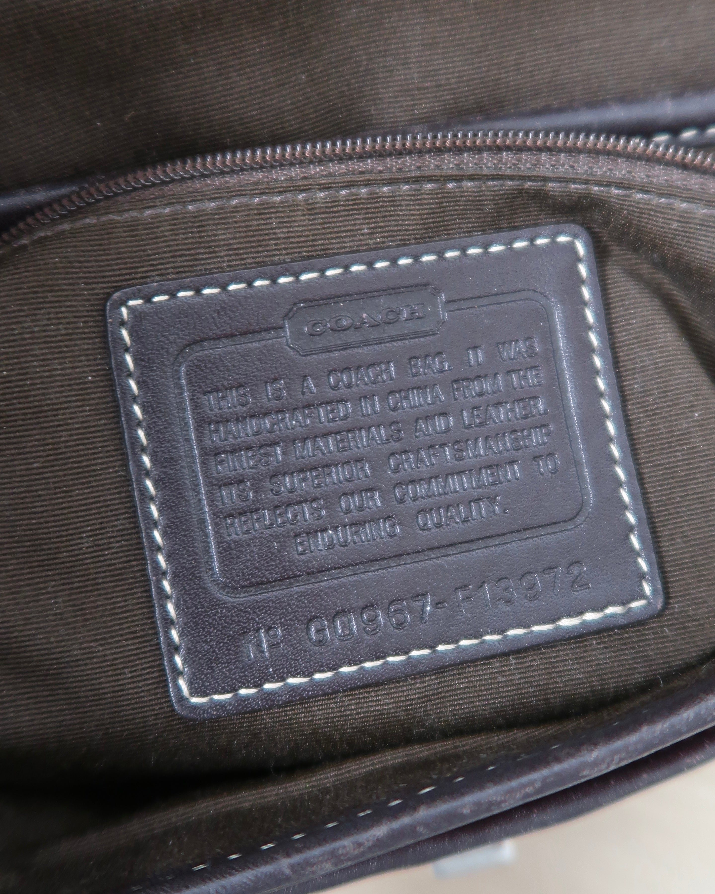 Coach Hampton Flap shoulder bag