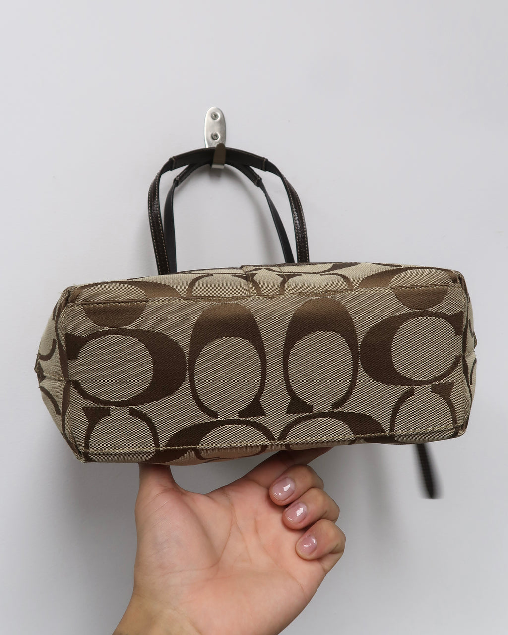 Coach Signature Stripe Tote
