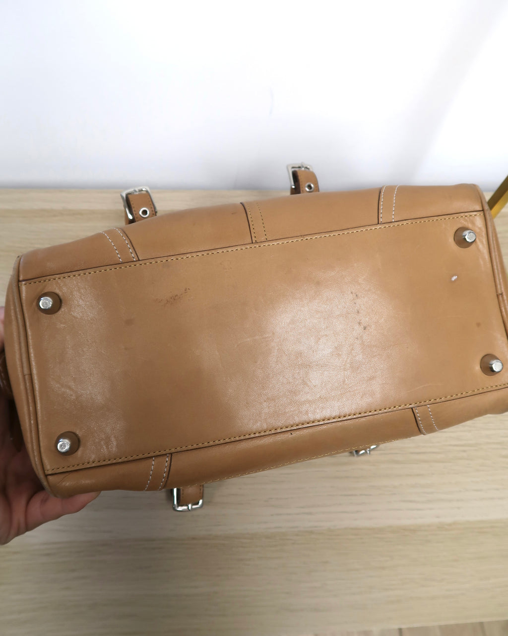 vintage Coach Hamptons satchel