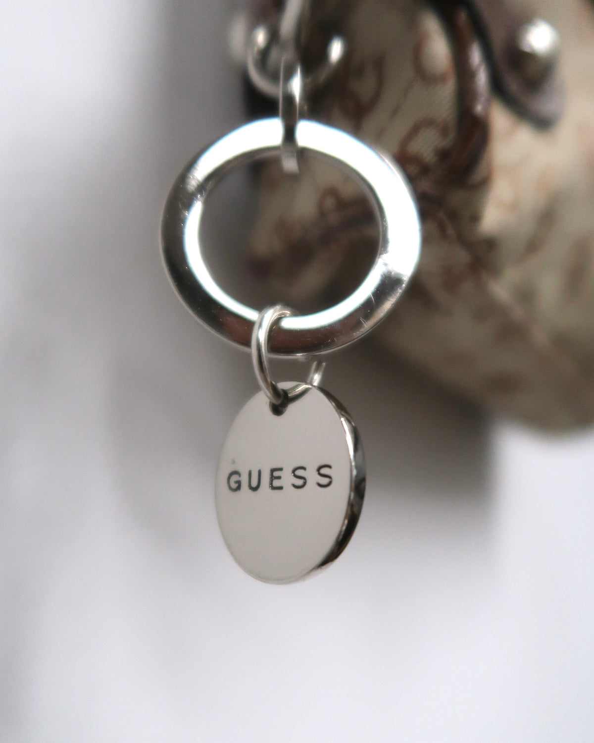 Y2K GUESS monogram shoulder