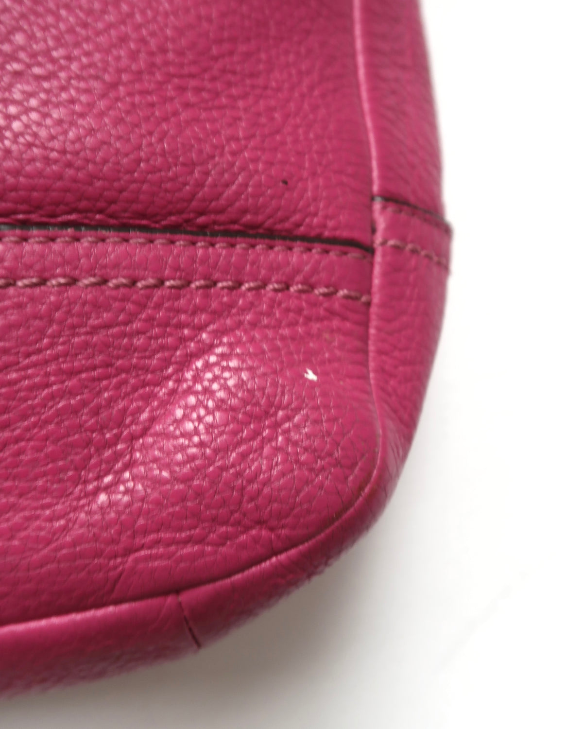 Coach leather shoulder hobo bag
