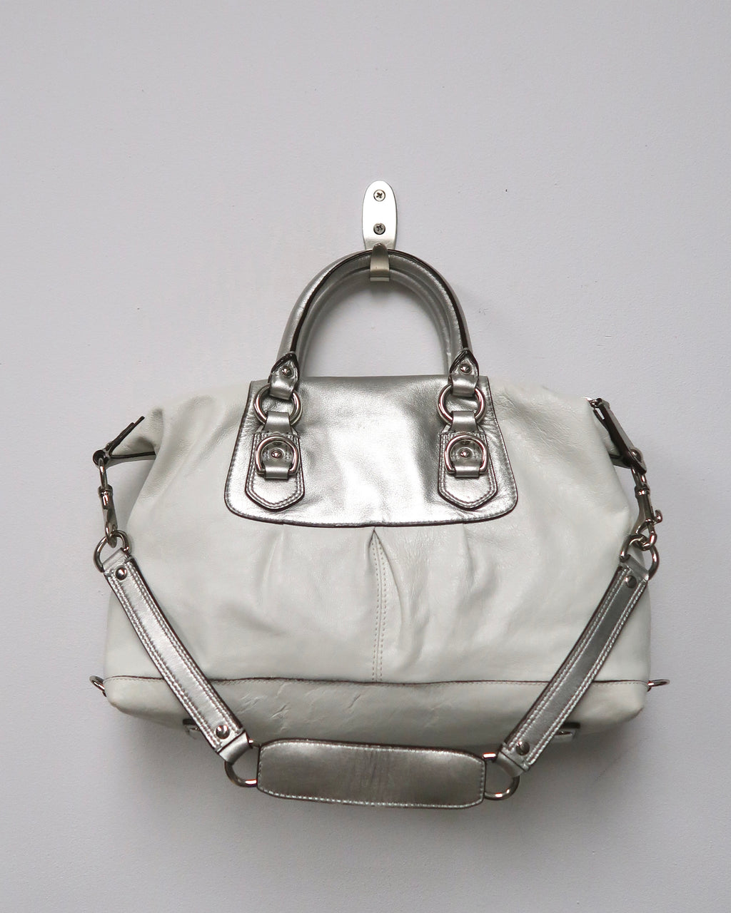 Coach Ashley Leather Satchel