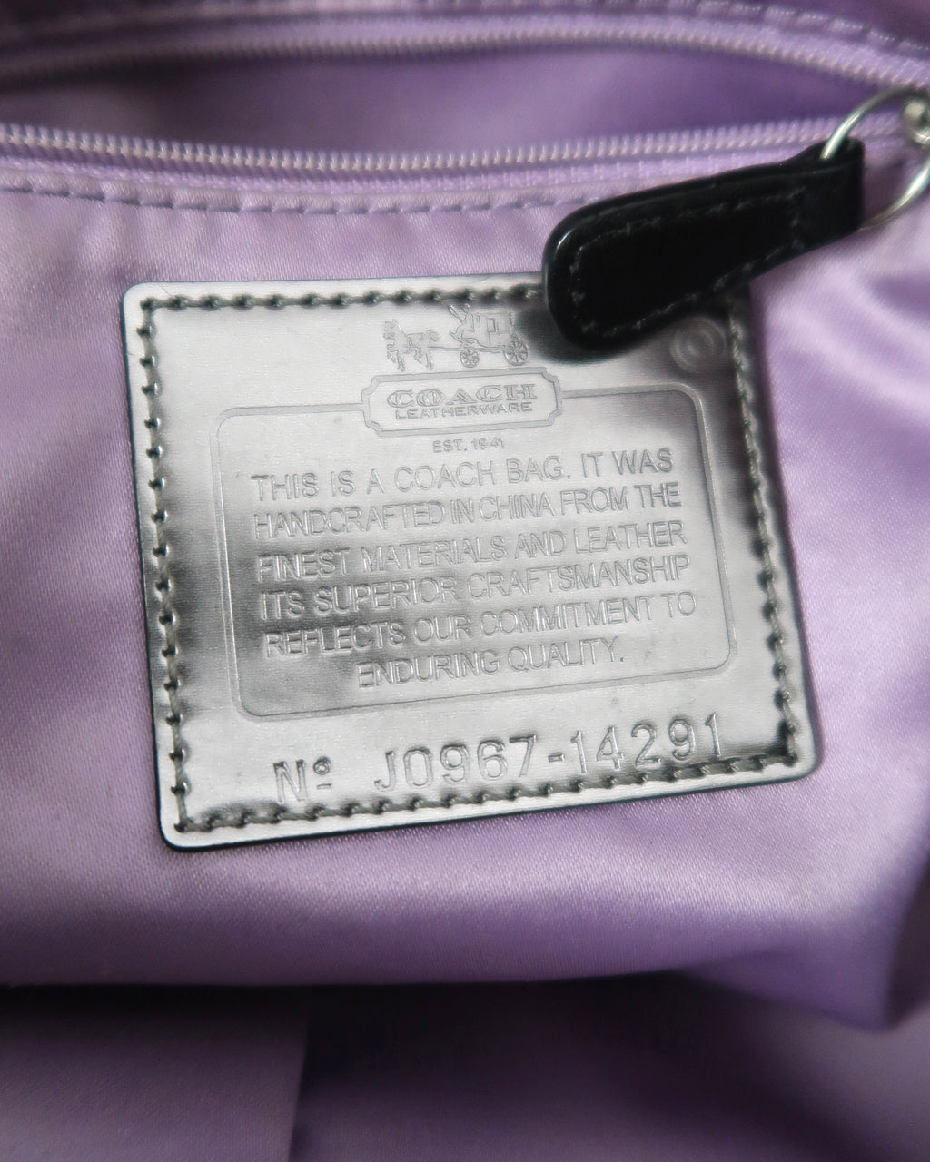Coach Madison Chainlink Op Art Hobo Bag