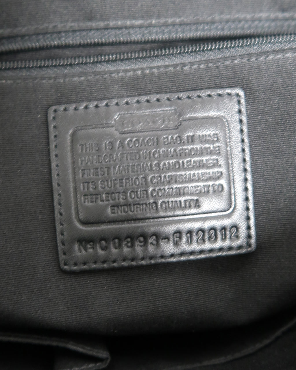 Coach Soho Black and Gray Signature Jacquard Flap Bag