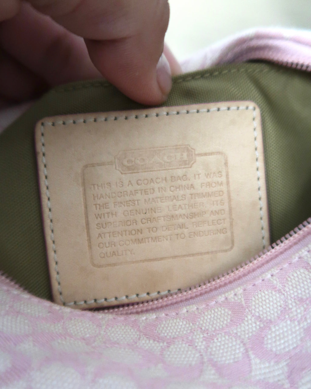 Coach Signature Bag