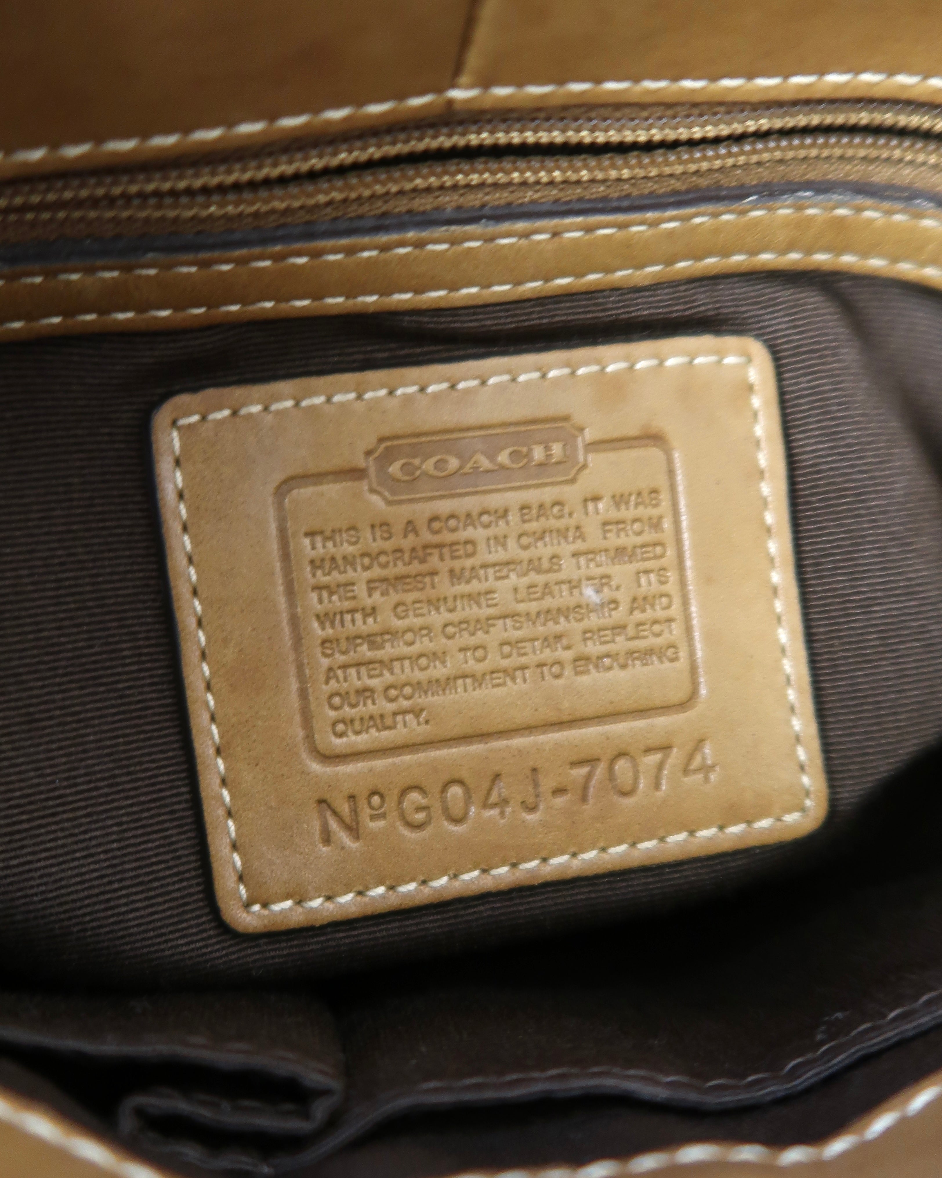 vintage Coach Soho hobo bag