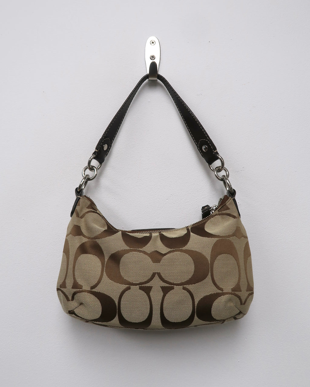 vintage Coach Signature Demi shoulder bag