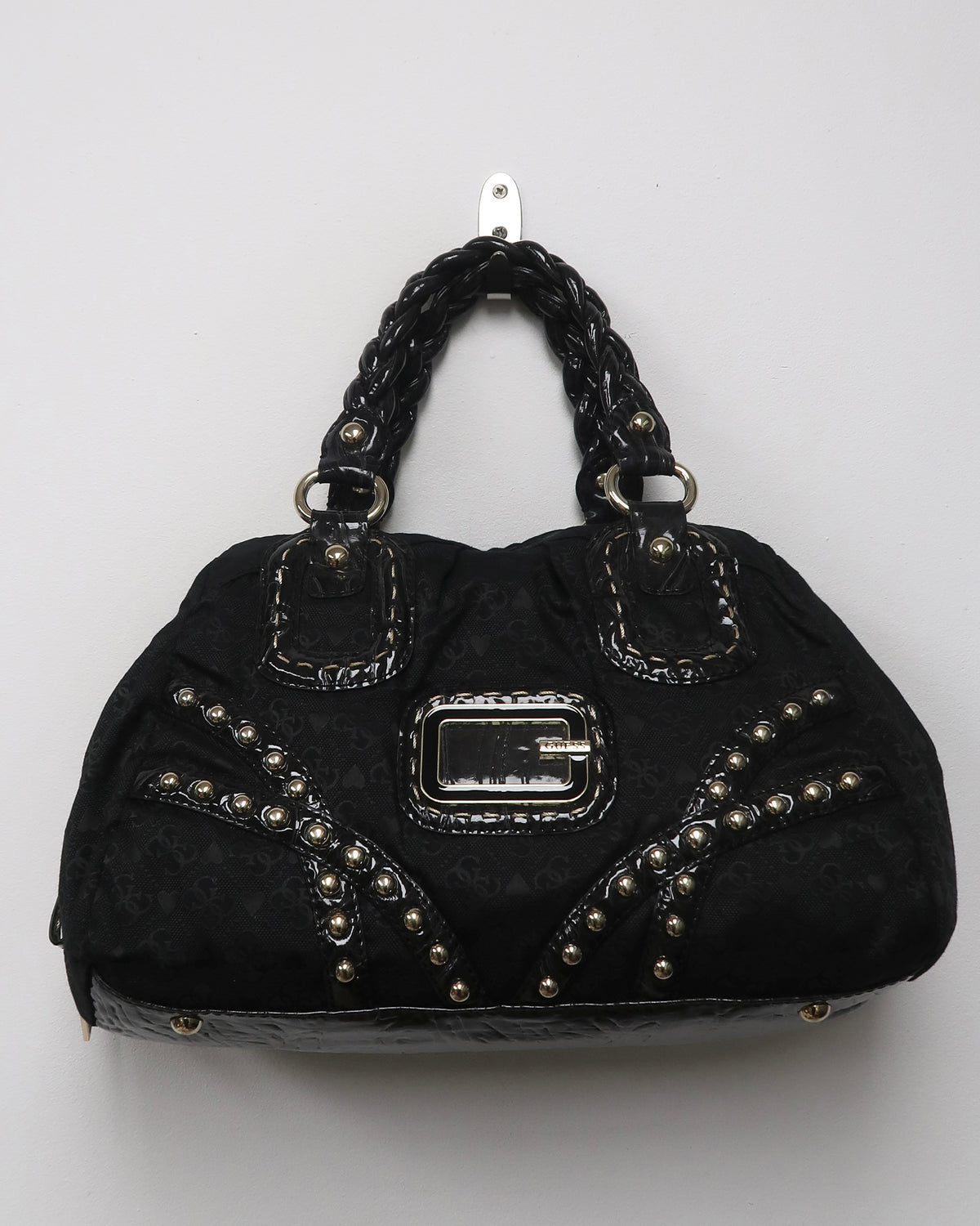Vintage GUESS black satchel