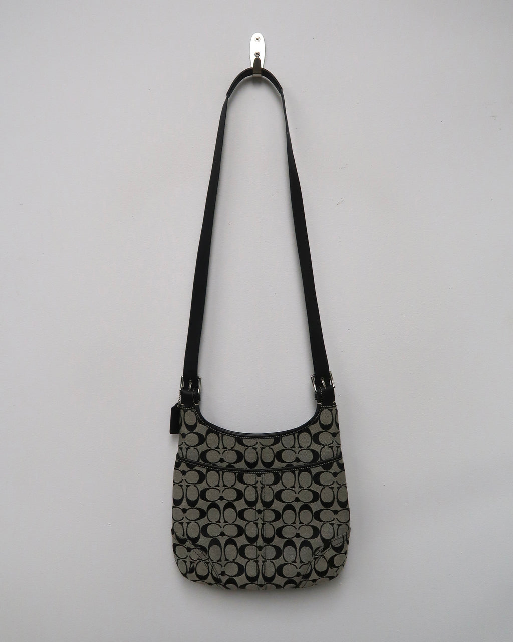 Coach signature hobo bag