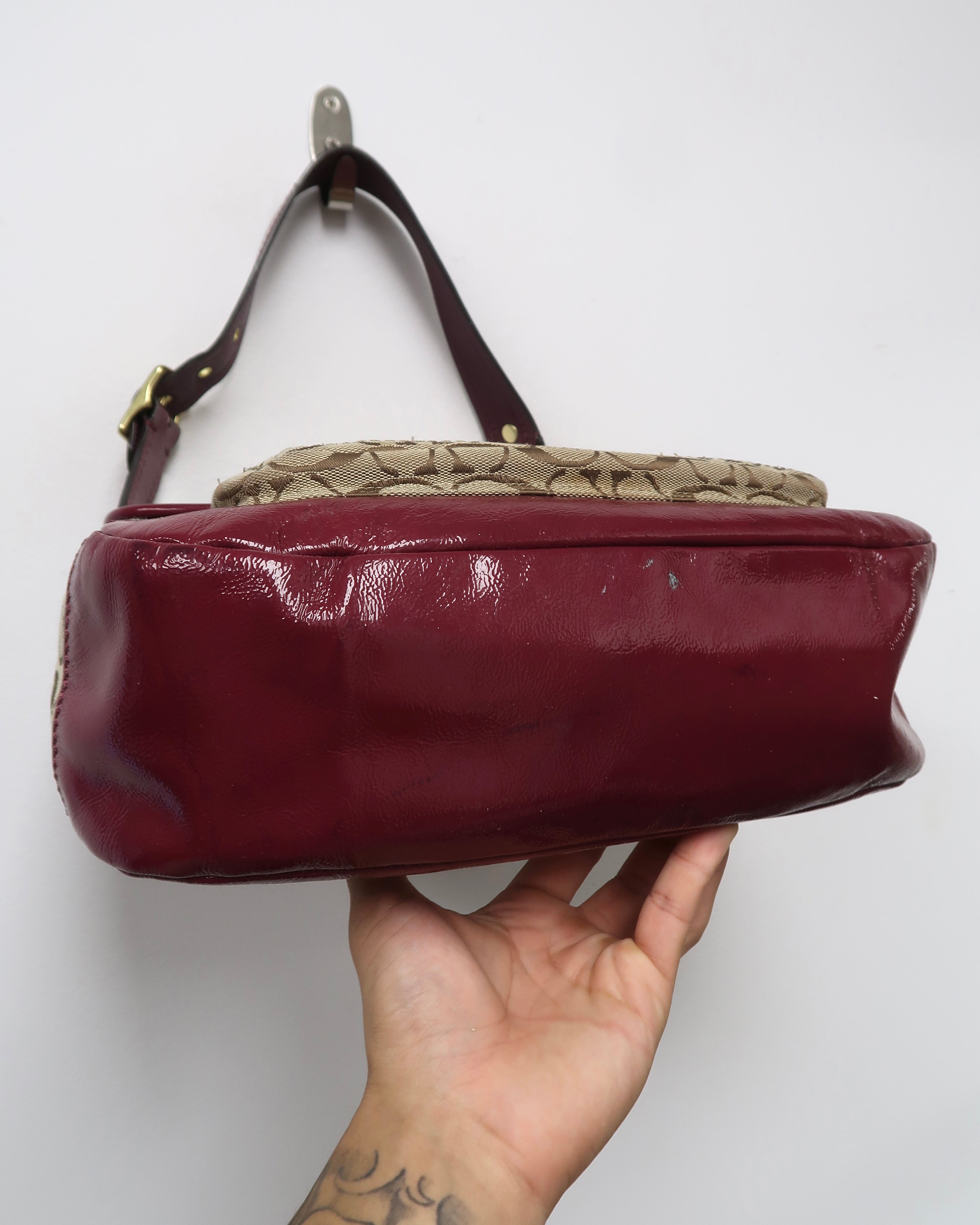 Coach Legacy Signature Shoulder Bag