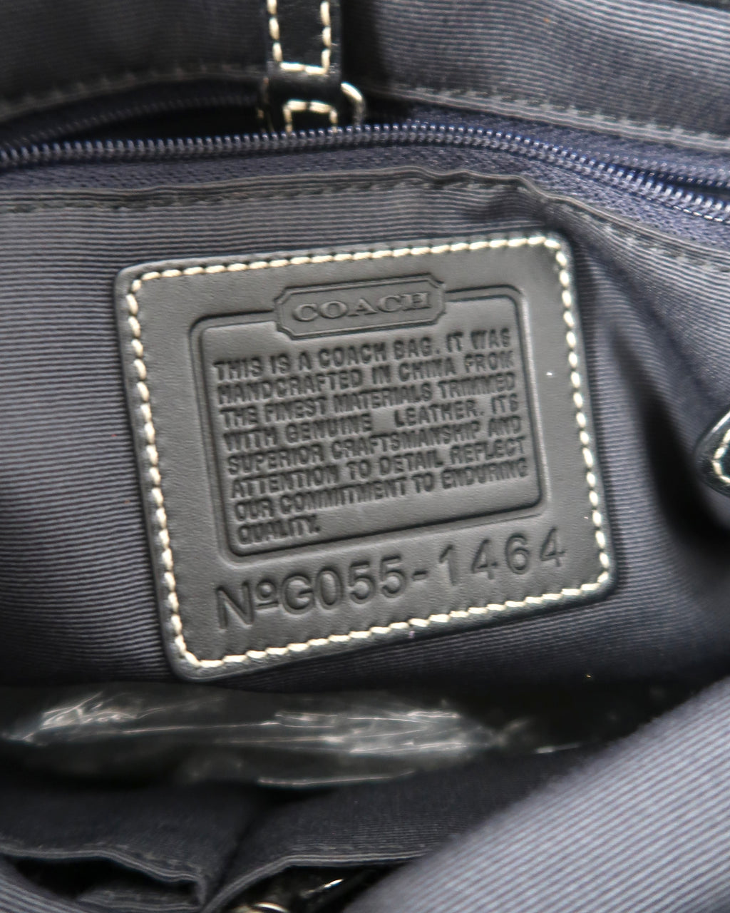 Coach Signature Jacquard Canvas Tote
