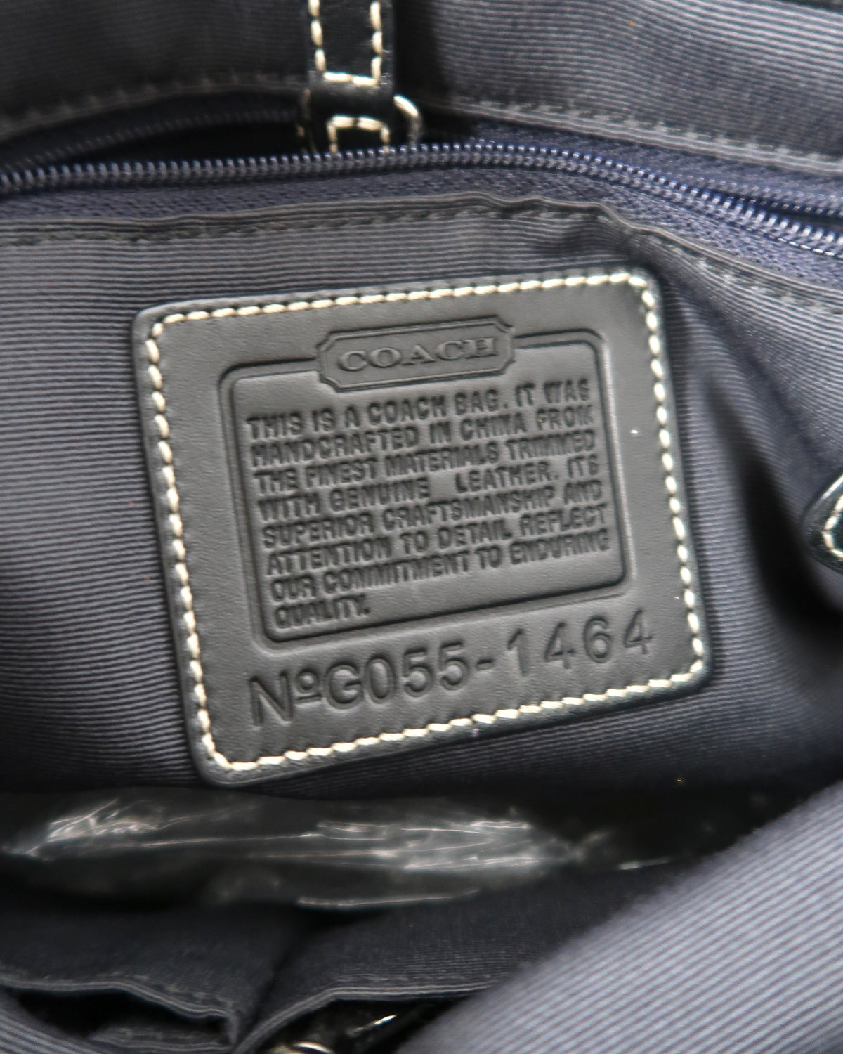 Coach Signature Jacquard Canvas Tote