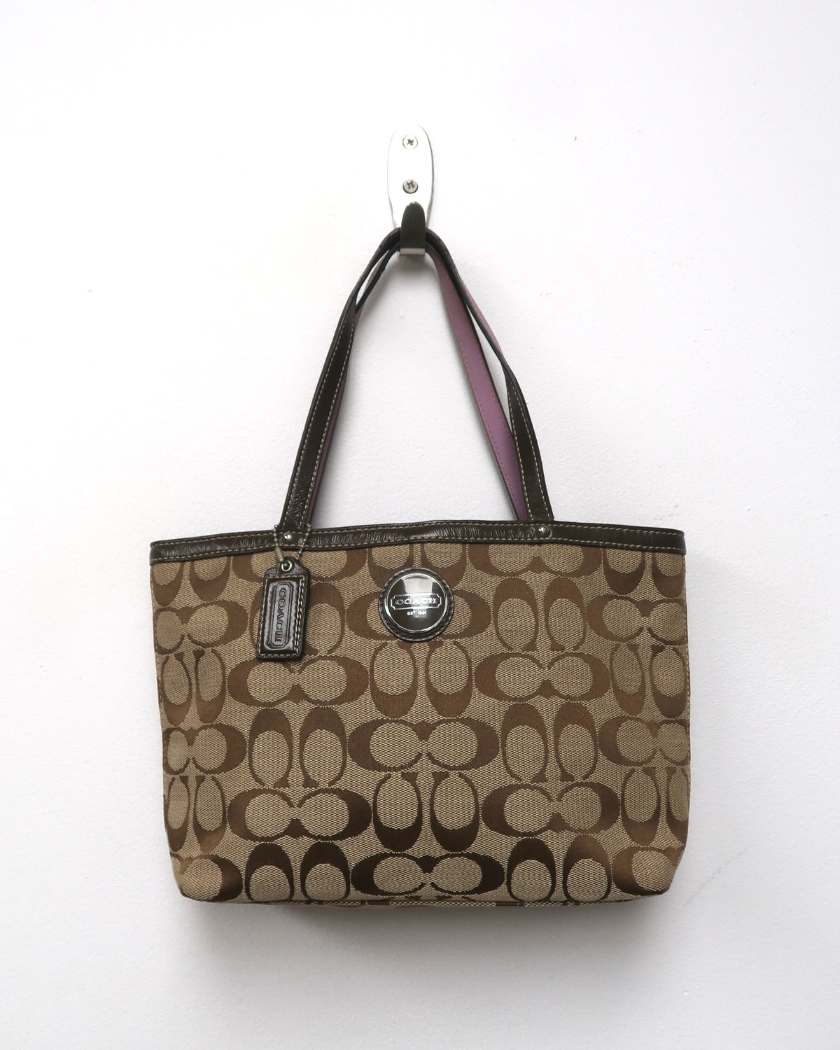 Coach Signature mini tote bag