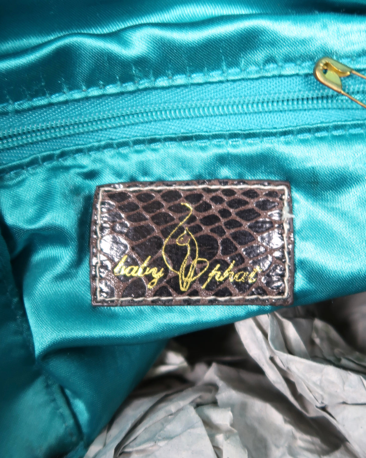 Y2K Baby Phat brown monogram bag