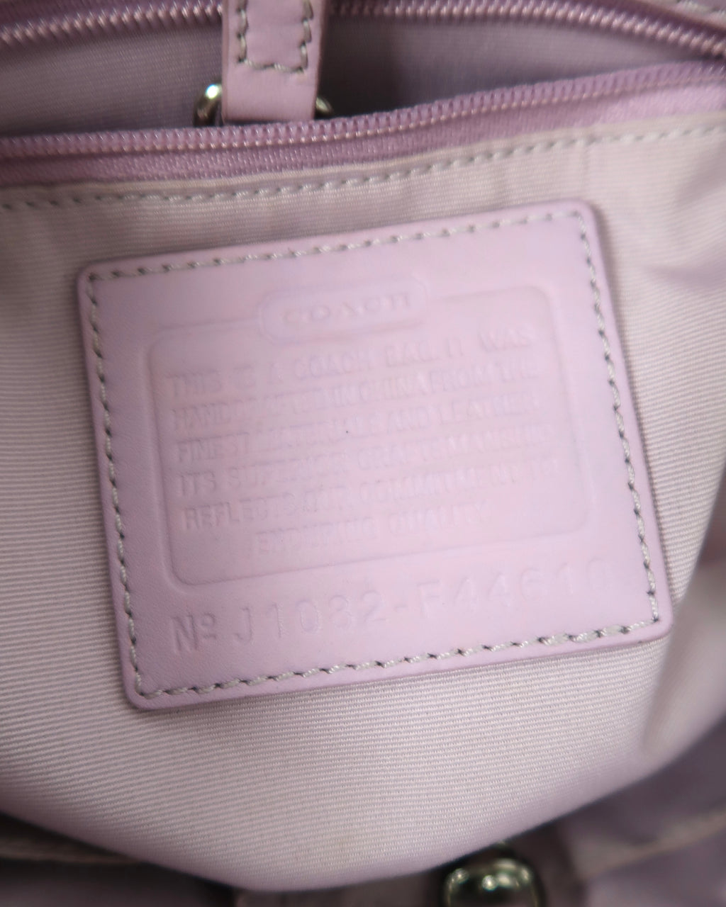 Coach Signature mini tote bag