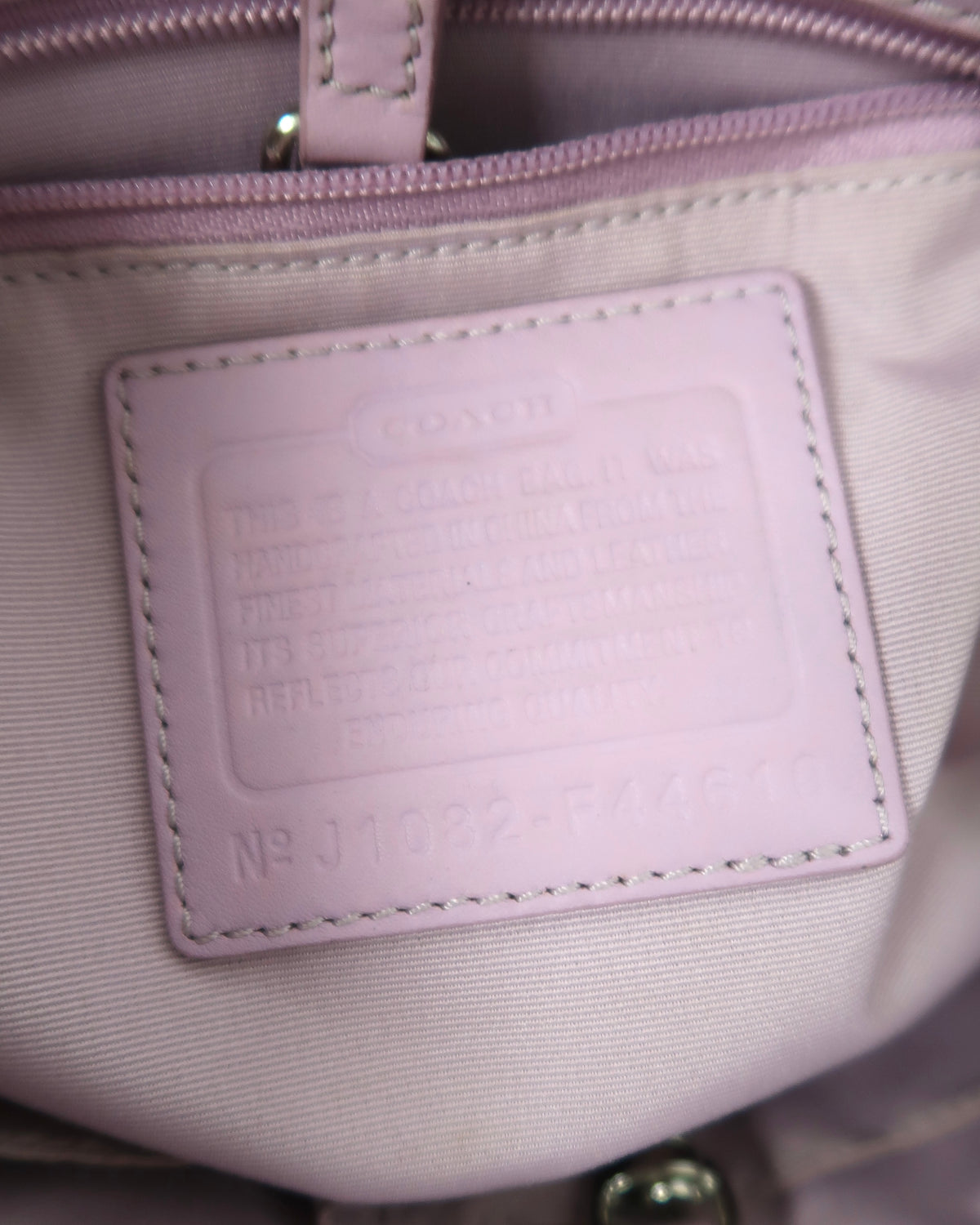 Coach Signature mini tote bag