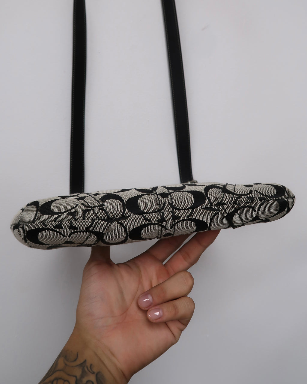 Coach signature hobo bag