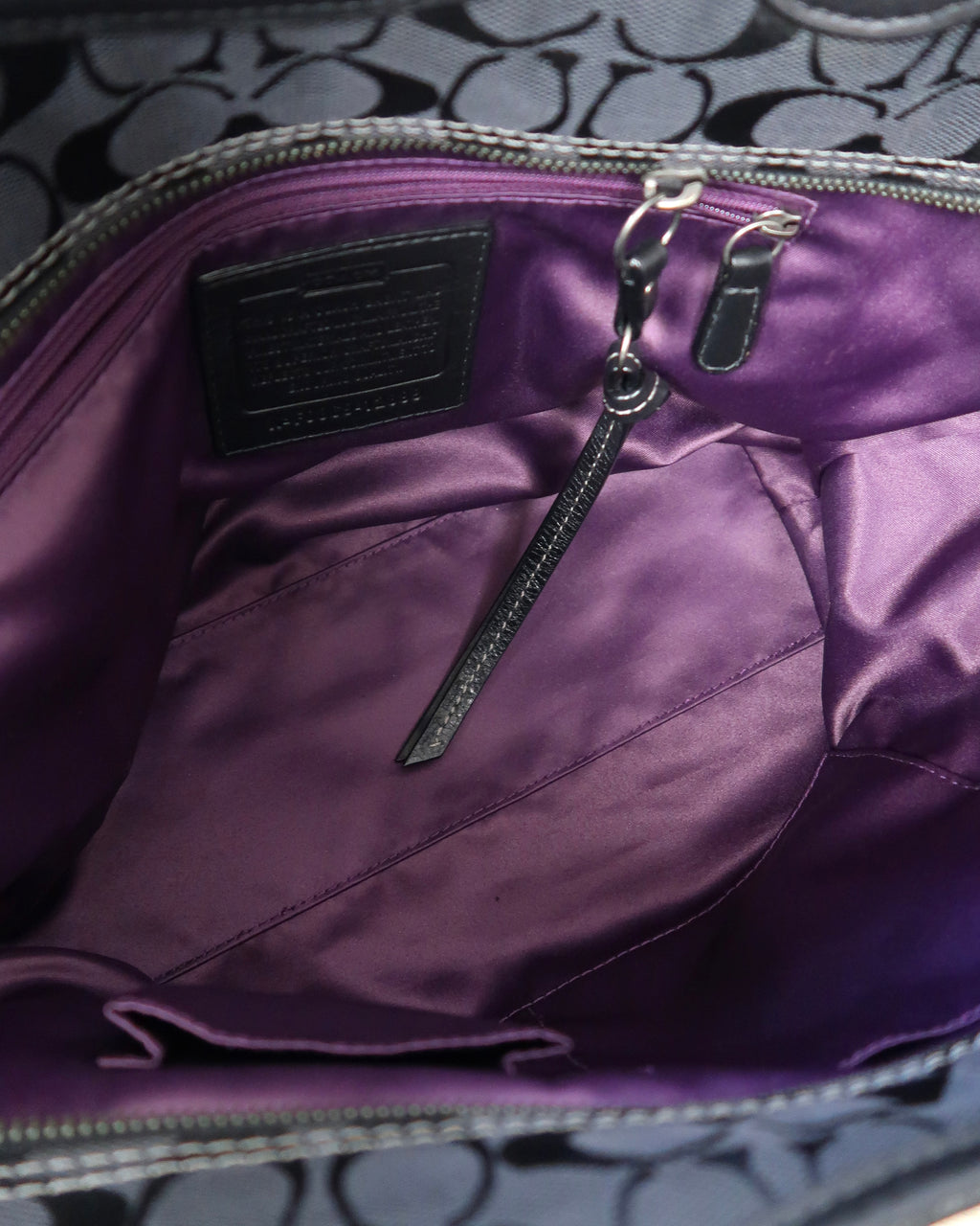 Coach Bleecker patchwork tote