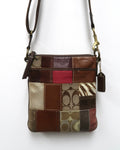 Coach patchwork swingpack flat crossbody bag