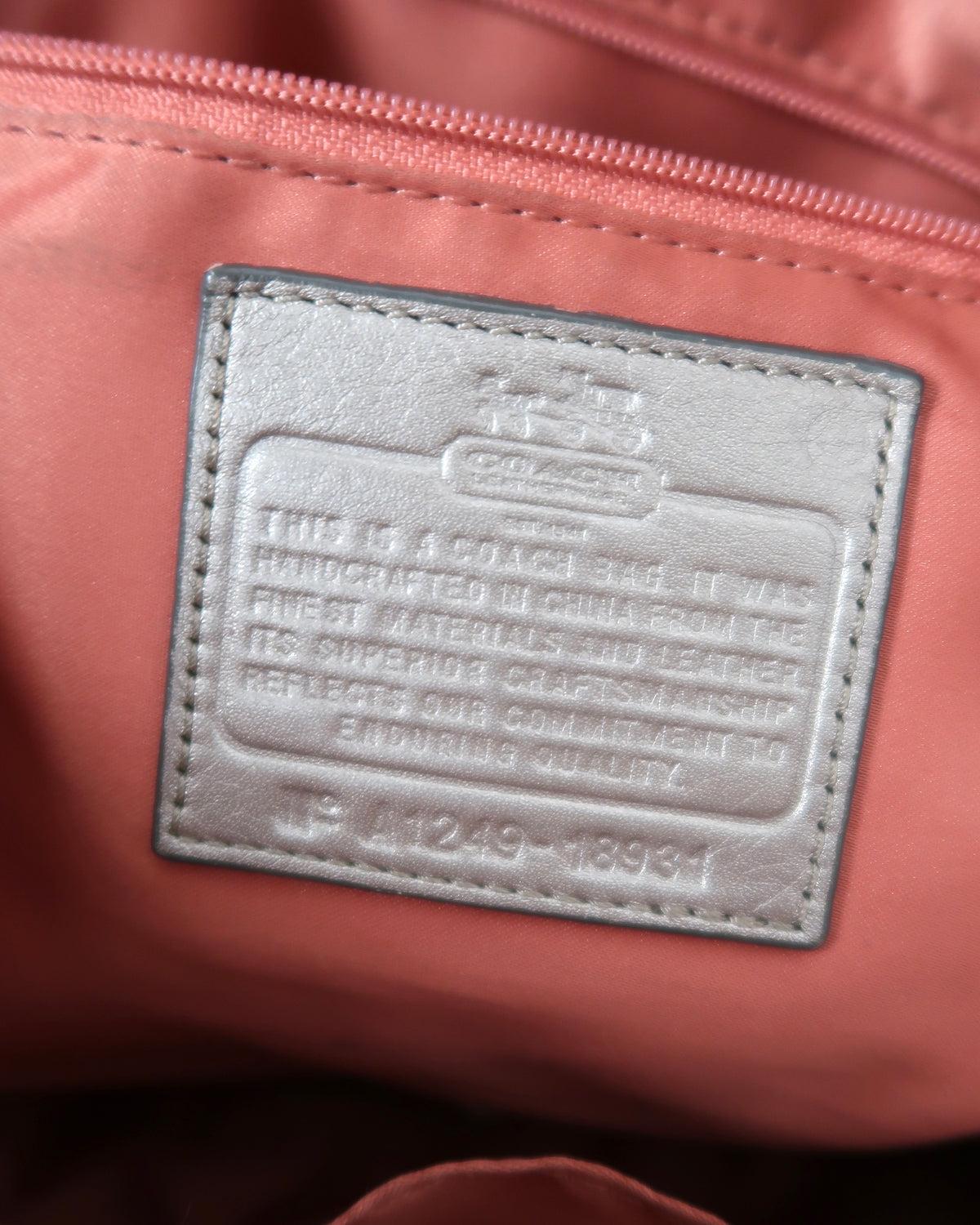 Coach Madison Sophia Satchel