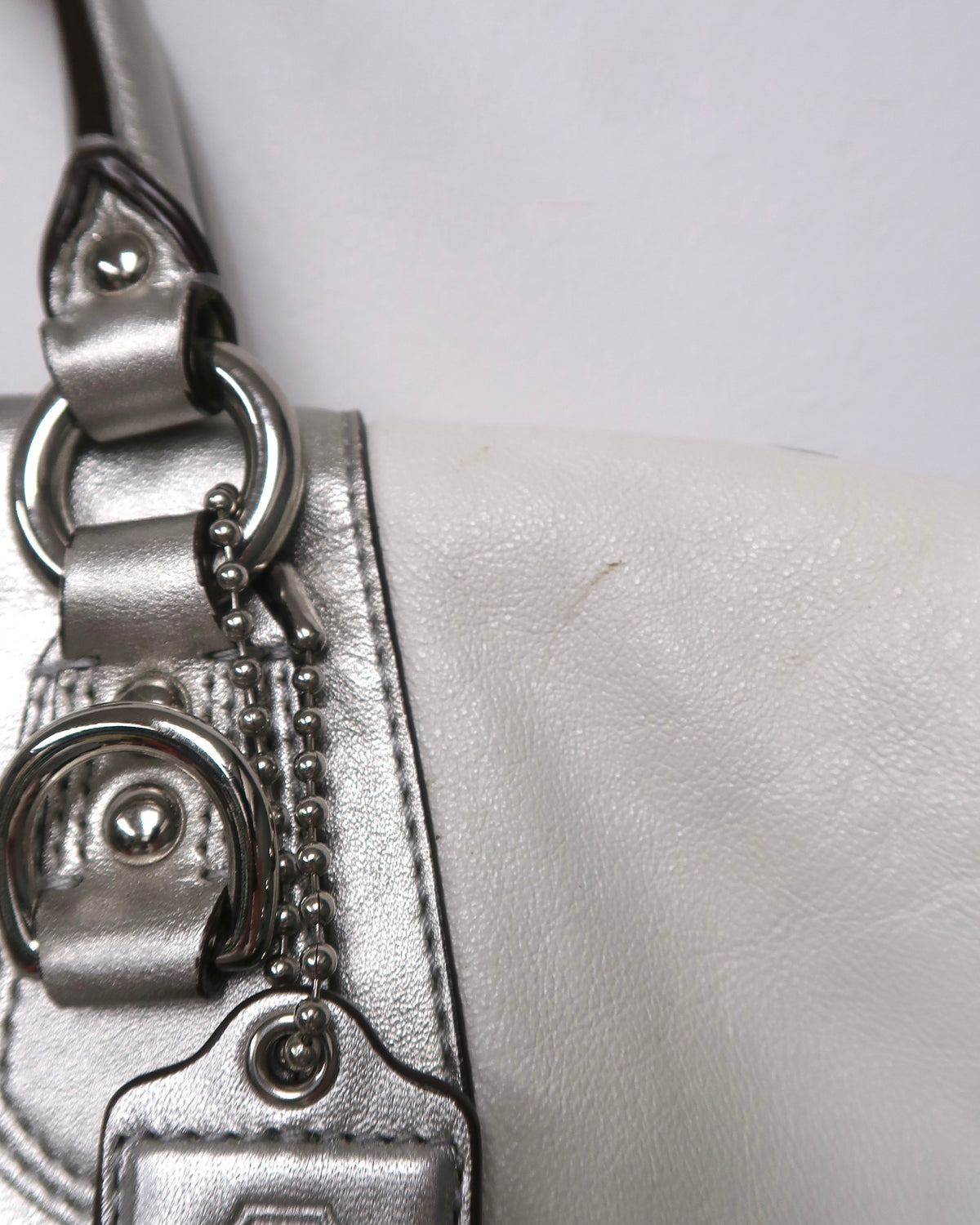 Coach Ashley Leather Satchel