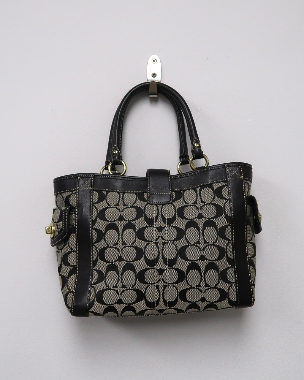 Vintage Coach Signature Hamptons handbag