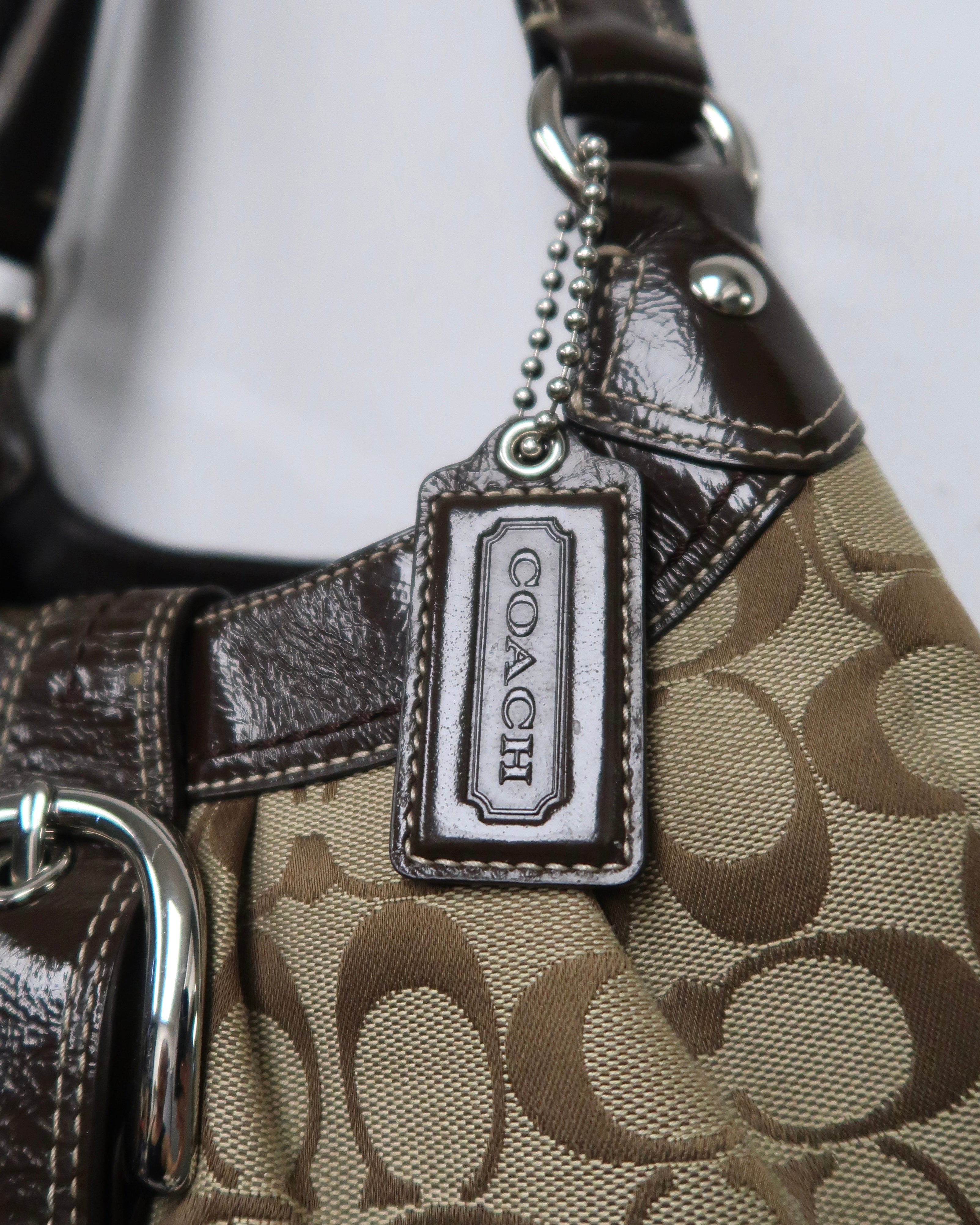 vintage Coach Soho Signature Lynn hobo shoulder bag