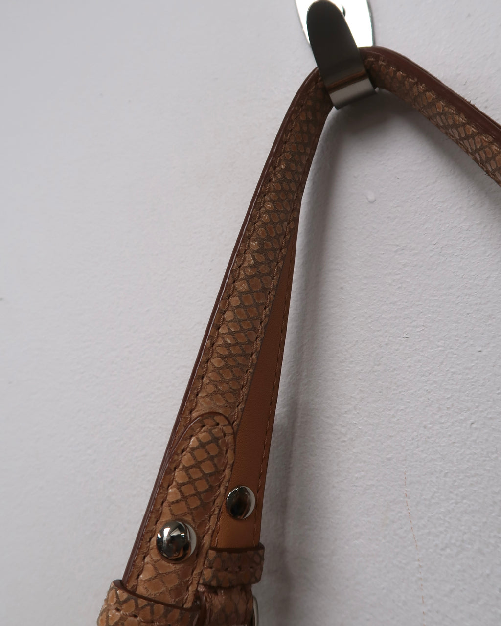 Coach Penelope Leather Turnlock Carryall Bag