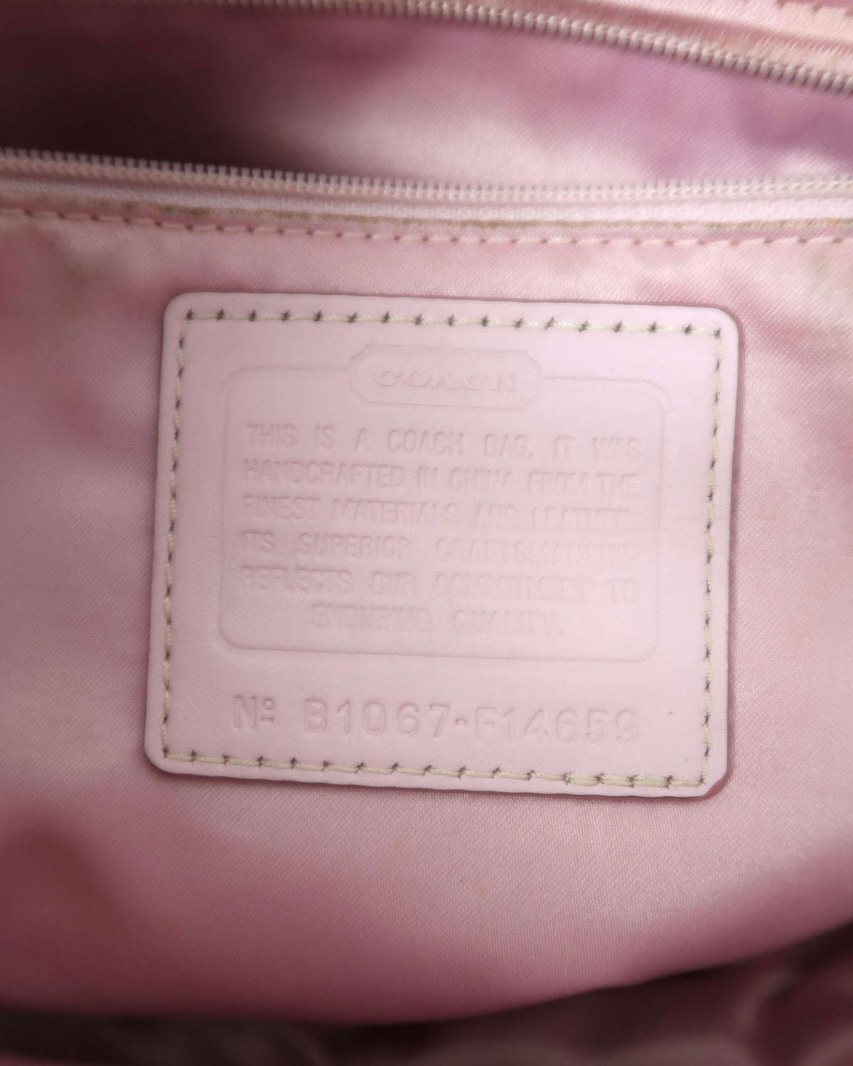 Coach Leah Signature Tote