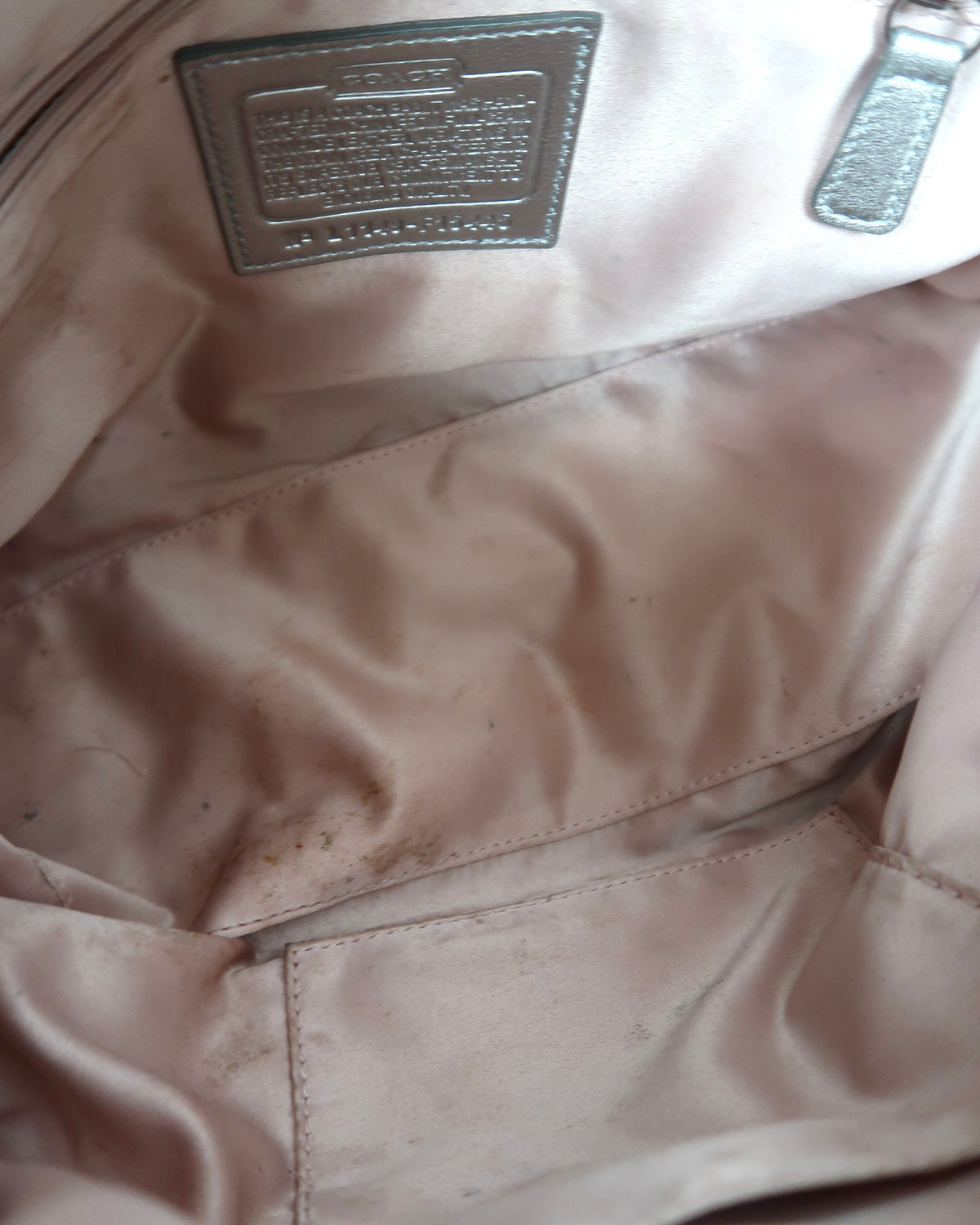 Coach Ashley Leather Satchel