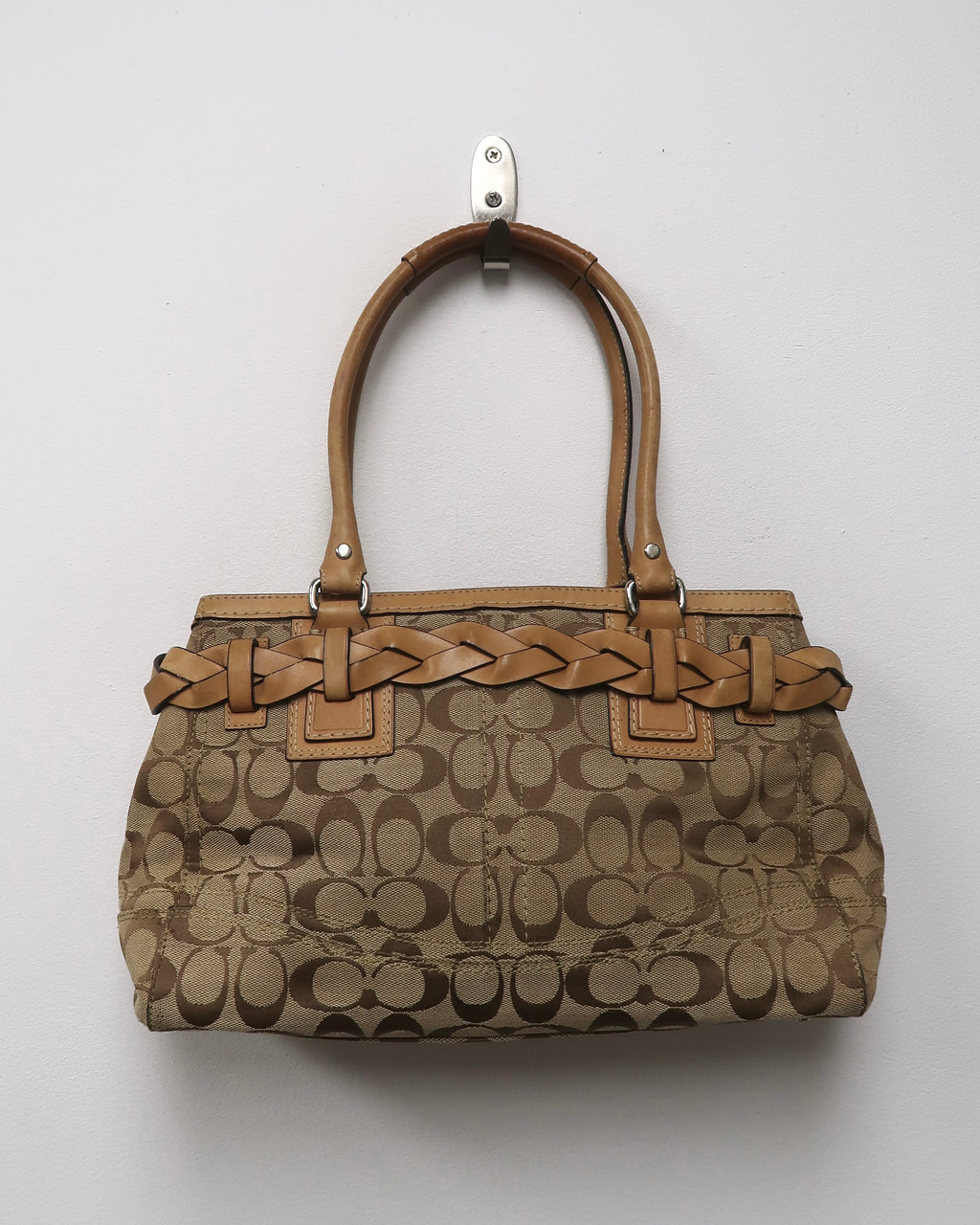 Coach Hamptons Signature Braided Carryall