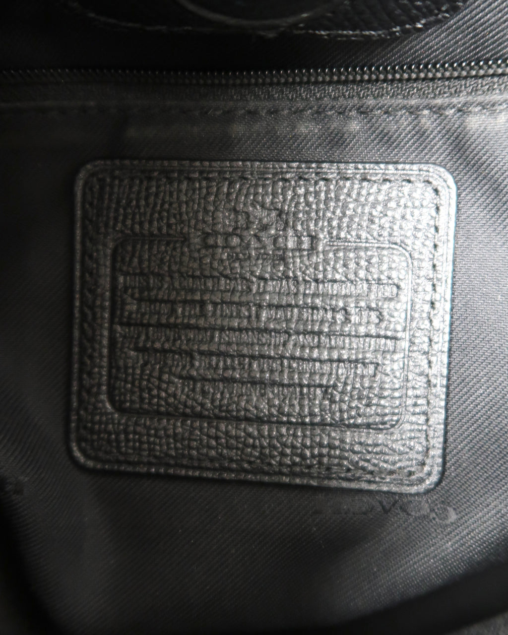 Coach small carryall bag
