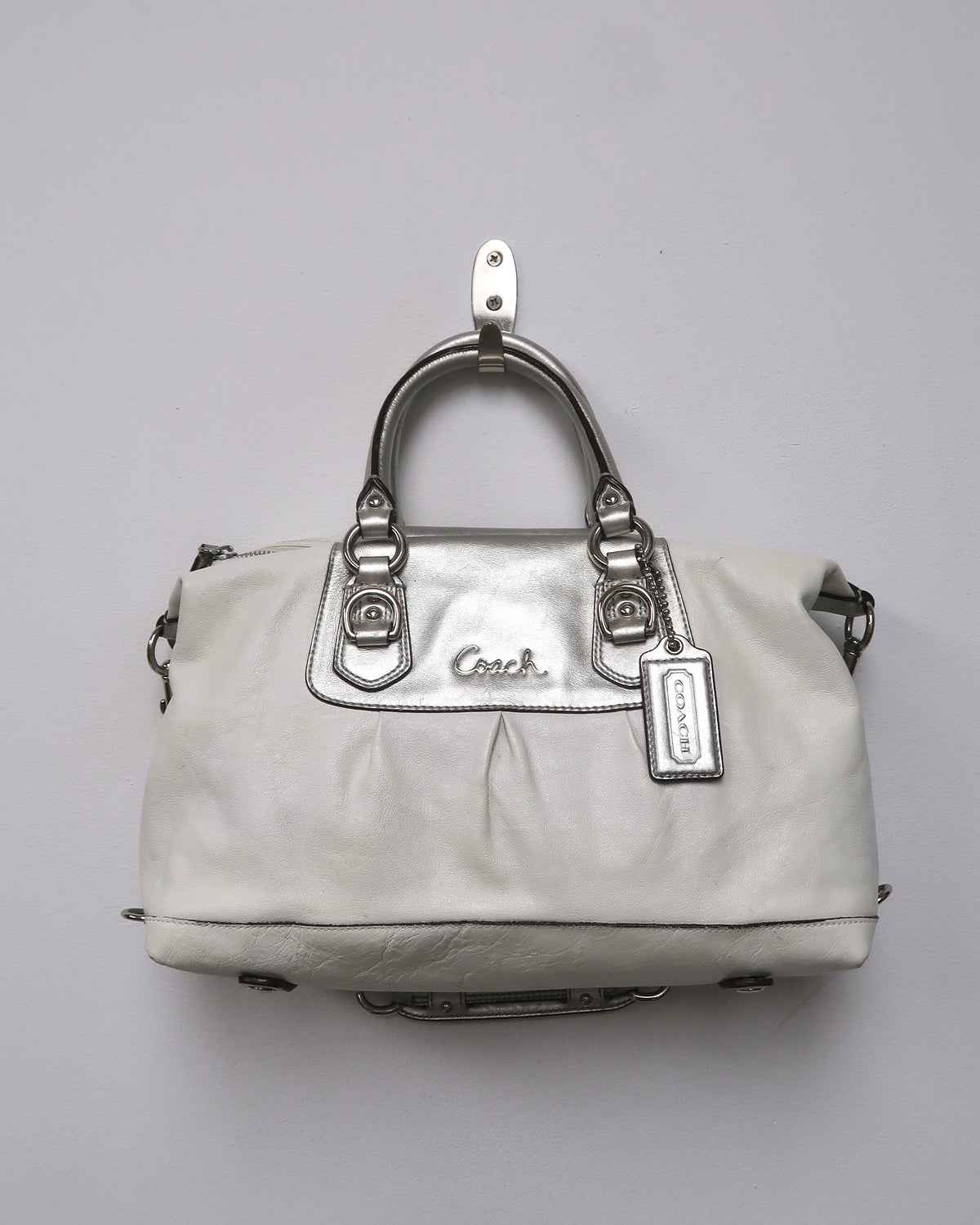 Coach Ashley Leather Satchel