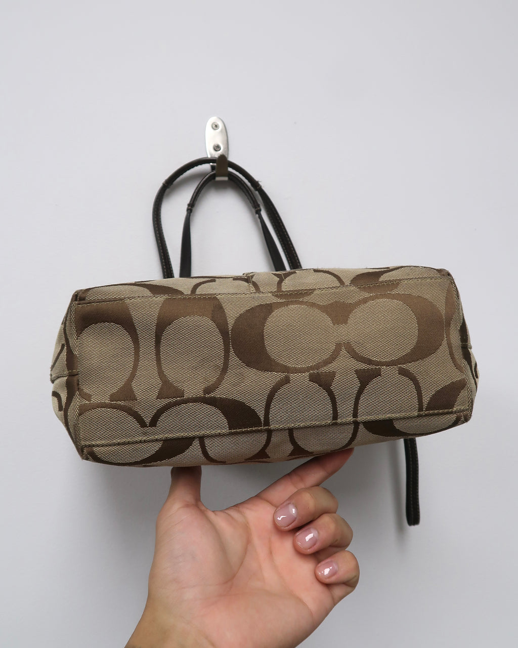 Coach Signature Stripe Tote