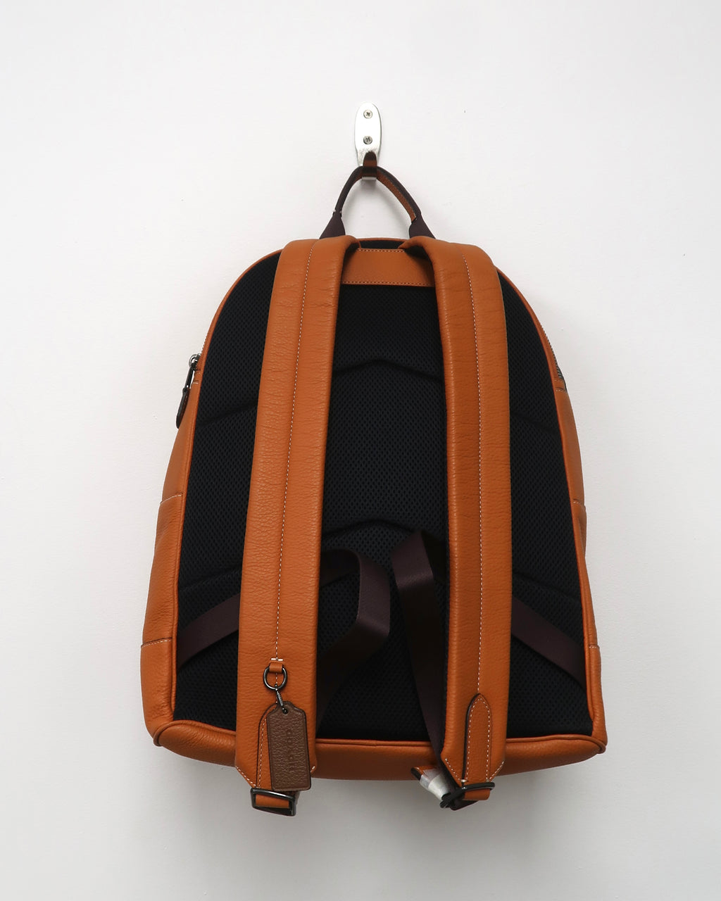 Pebbled Leather Coach West Backpack