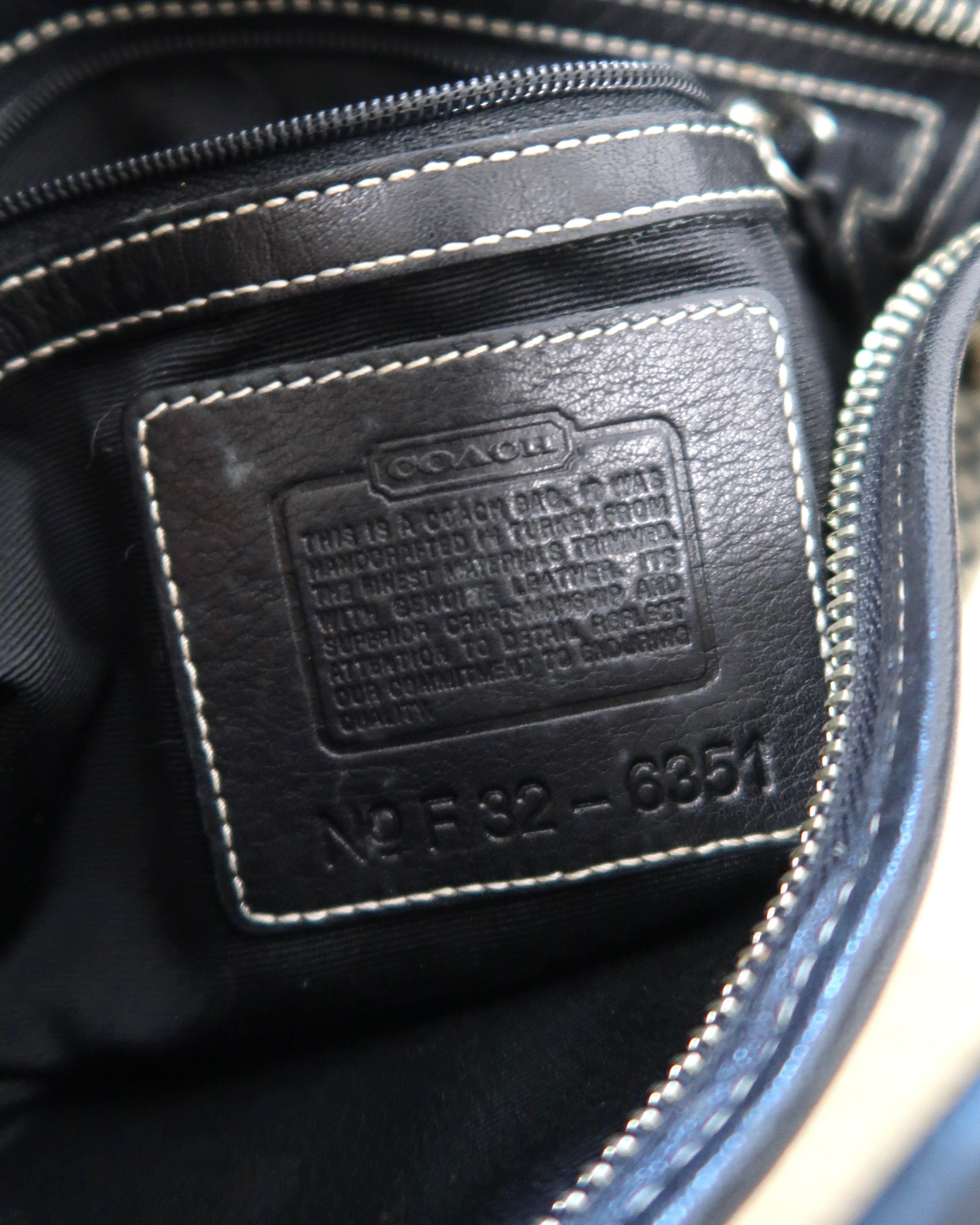 Y2K Coach Soho Signature Mini Hobo bag
