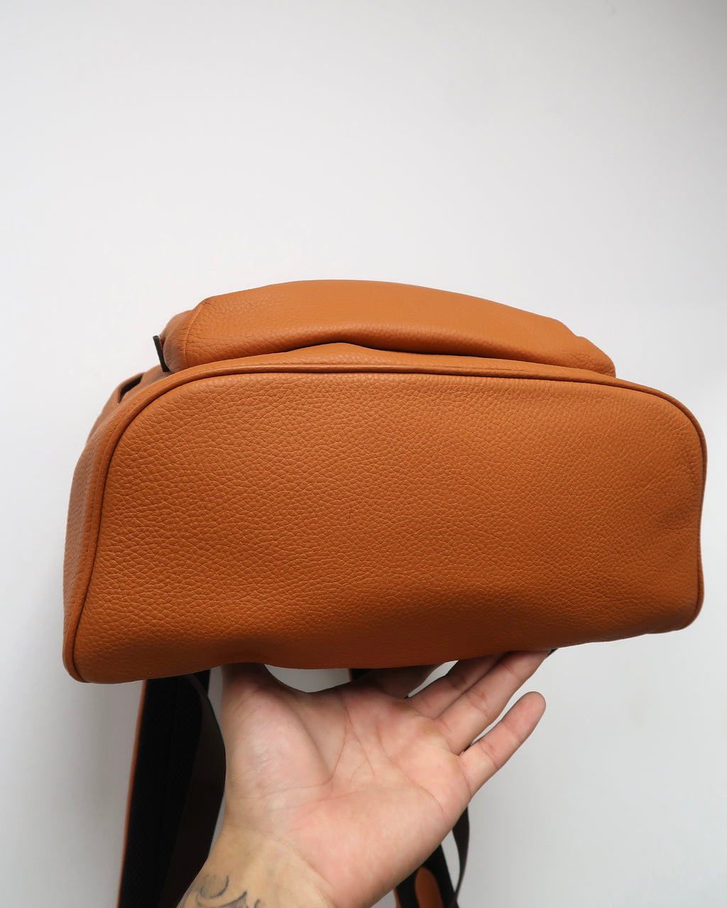 Pebbled Leather Coach West Backpack