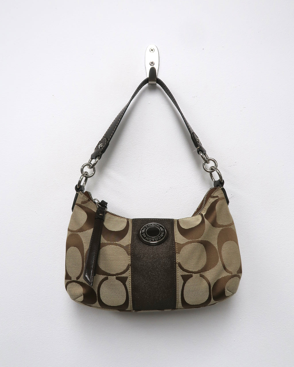 vintage Coach Signature Demi shoulder bag