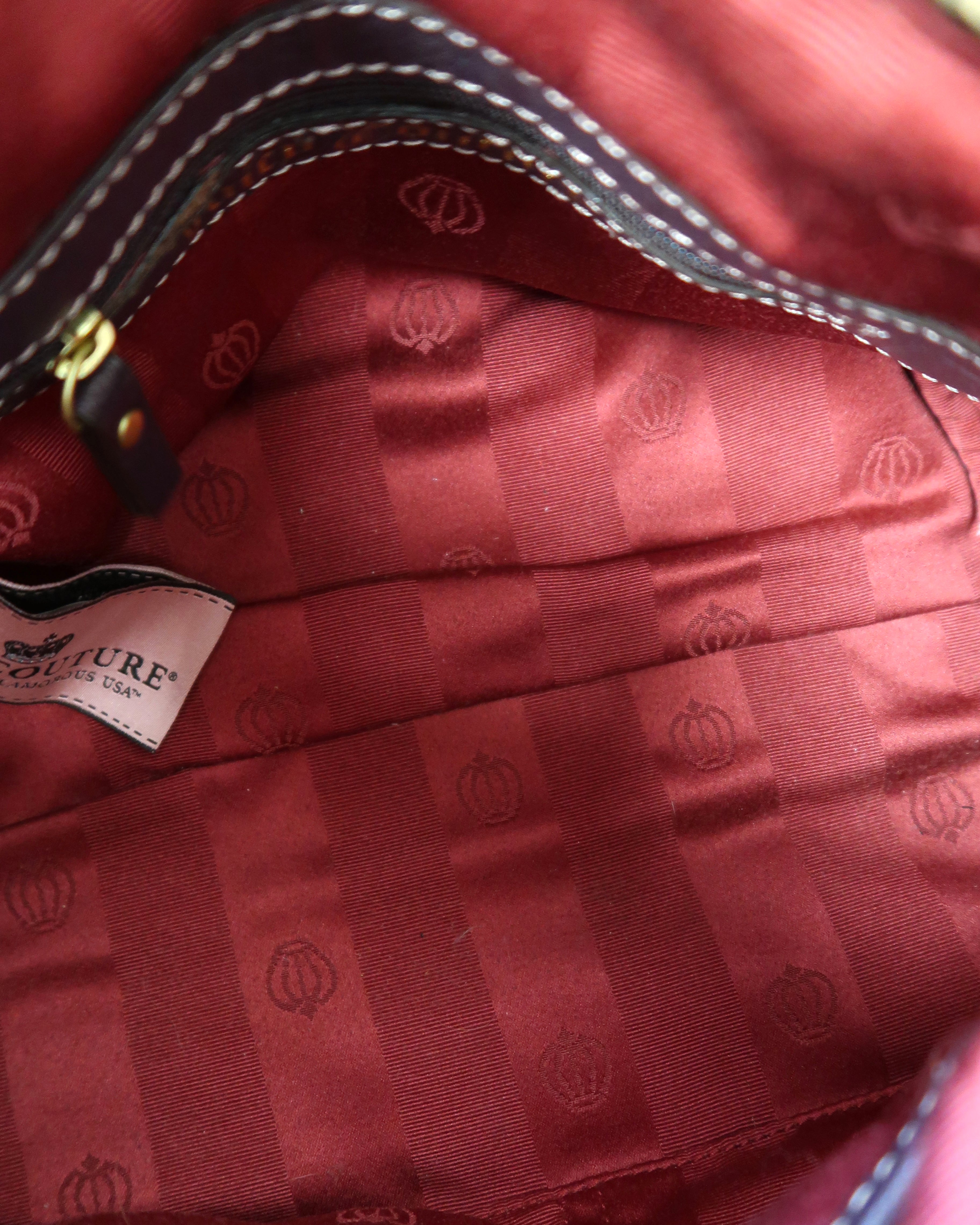 vintage Juicy Couture purple handbag