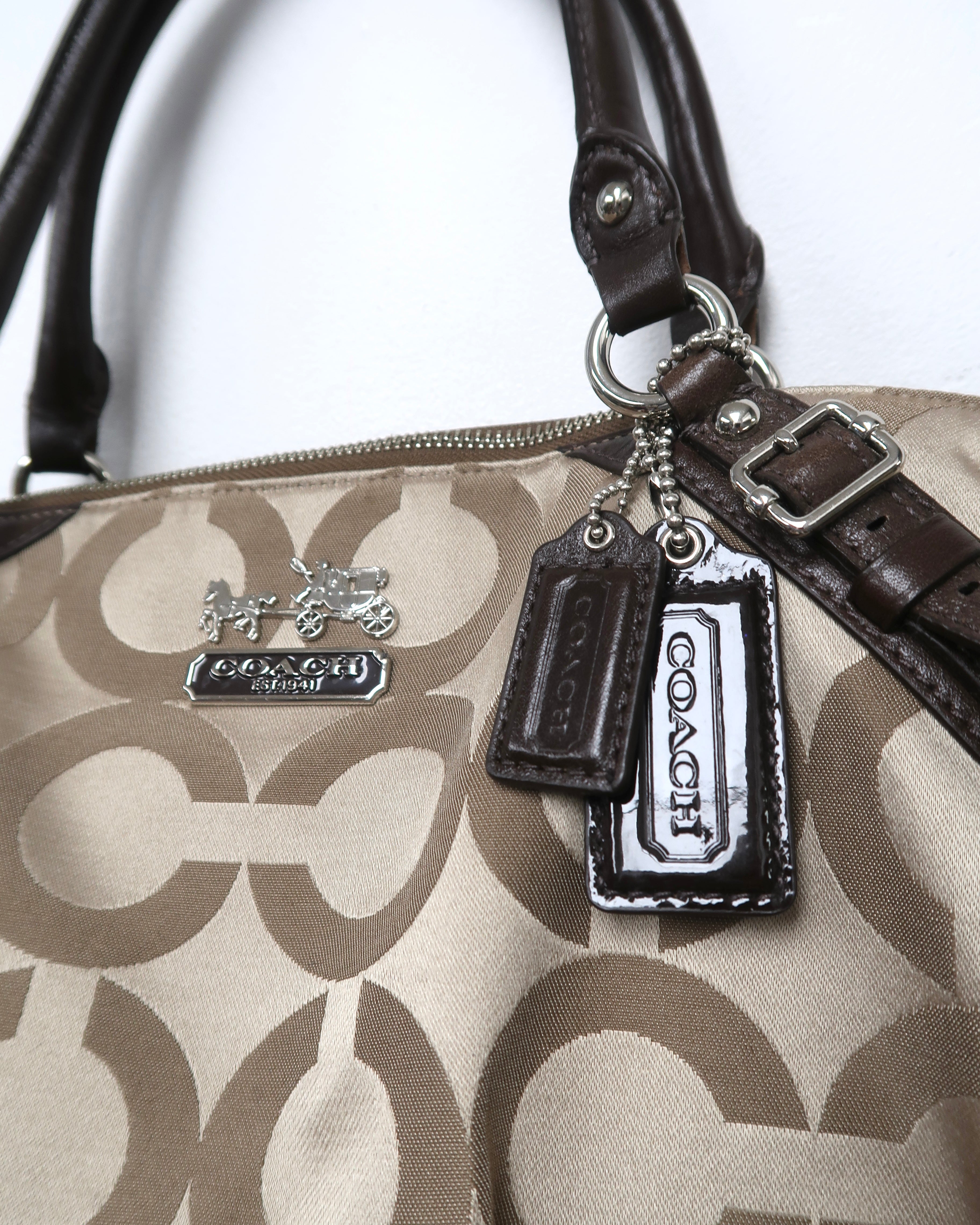 Coach Madison Op Art Sophia Satchel