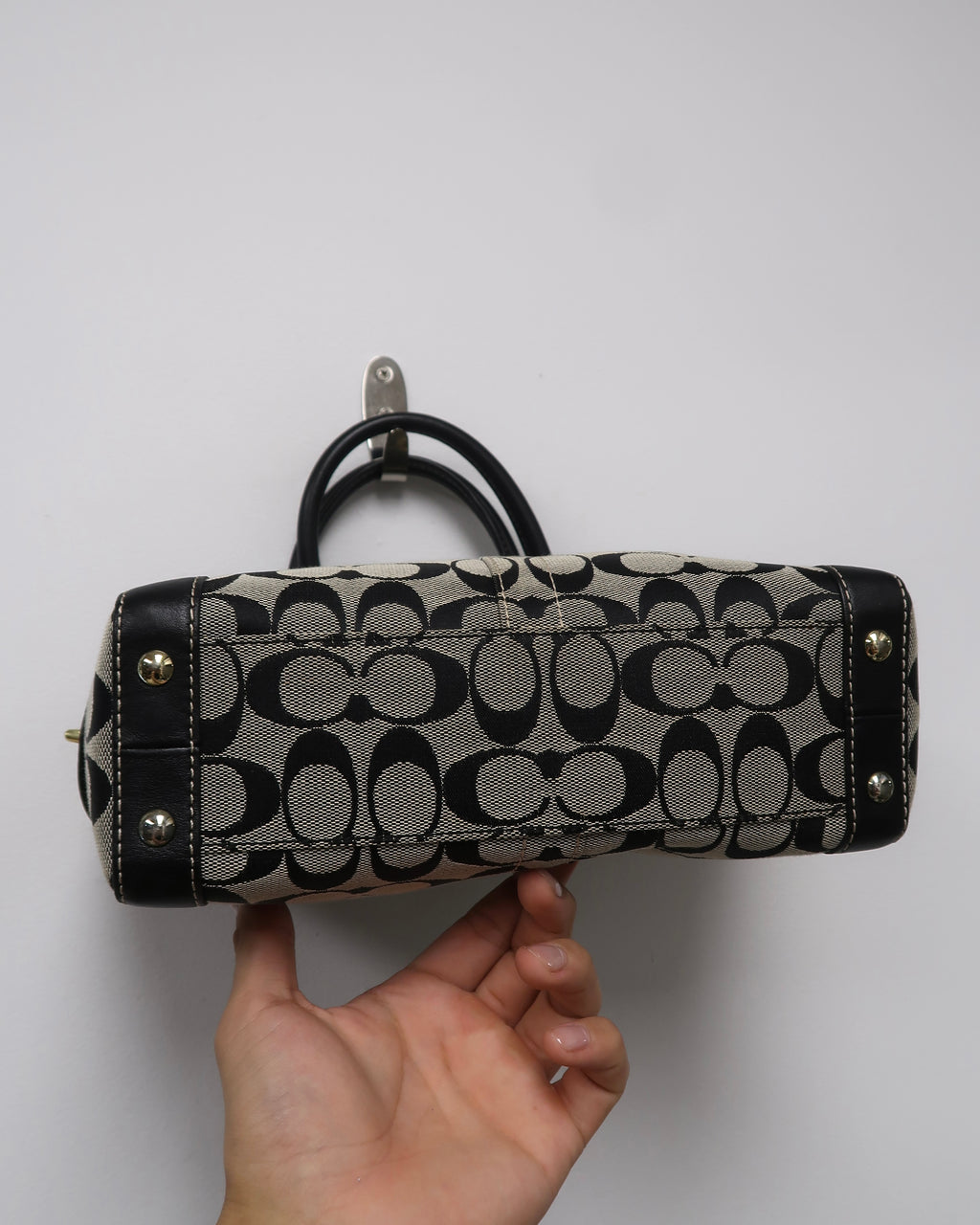 Vintage Coach Signature Hamptons handbag