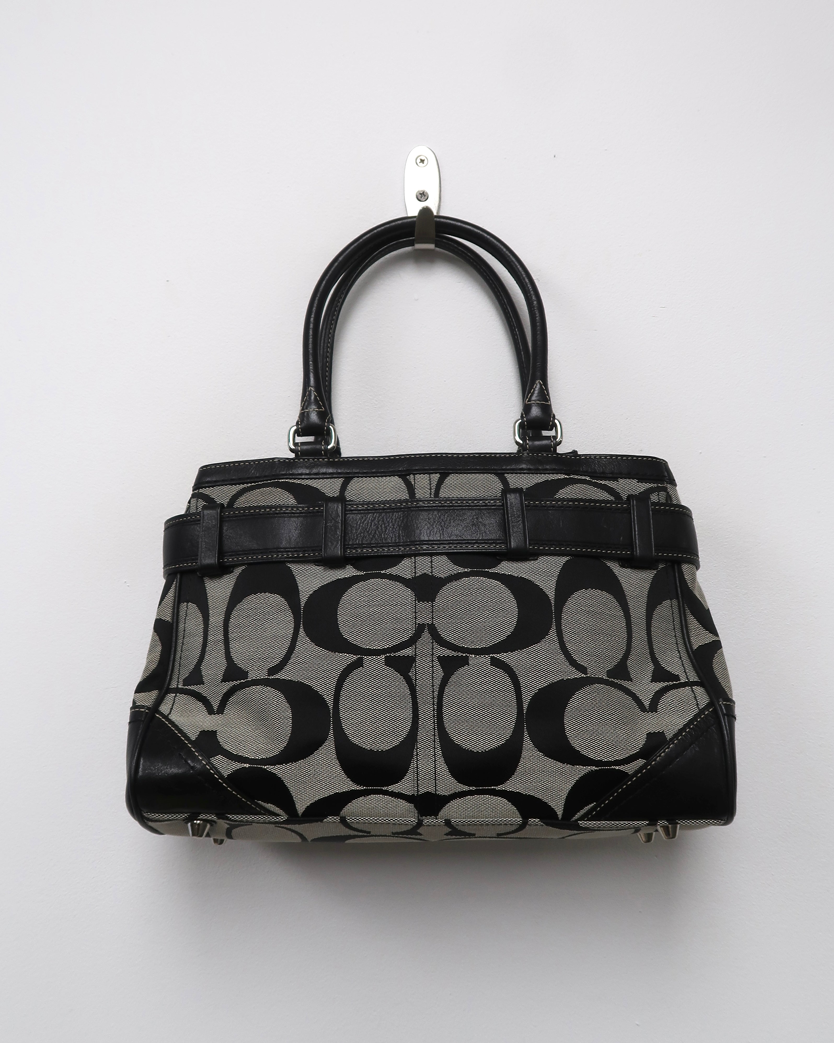 Coach Hamptons Signature Horsebit Tote