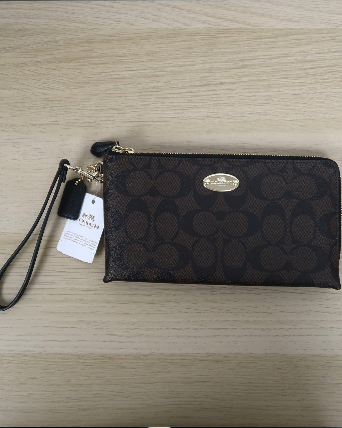 Coach Long Zip-Around Wallet