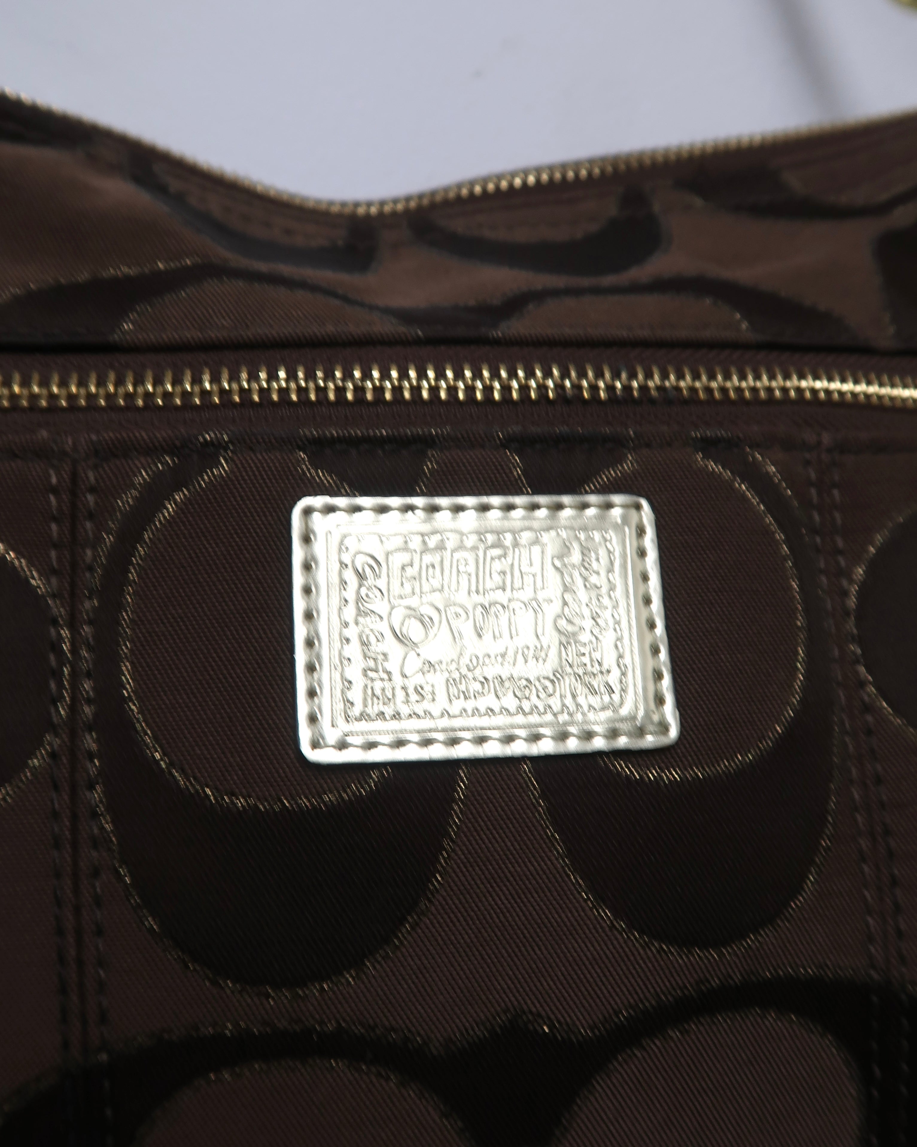 Coach Signature Poppy 2-Way Shoulder Bag