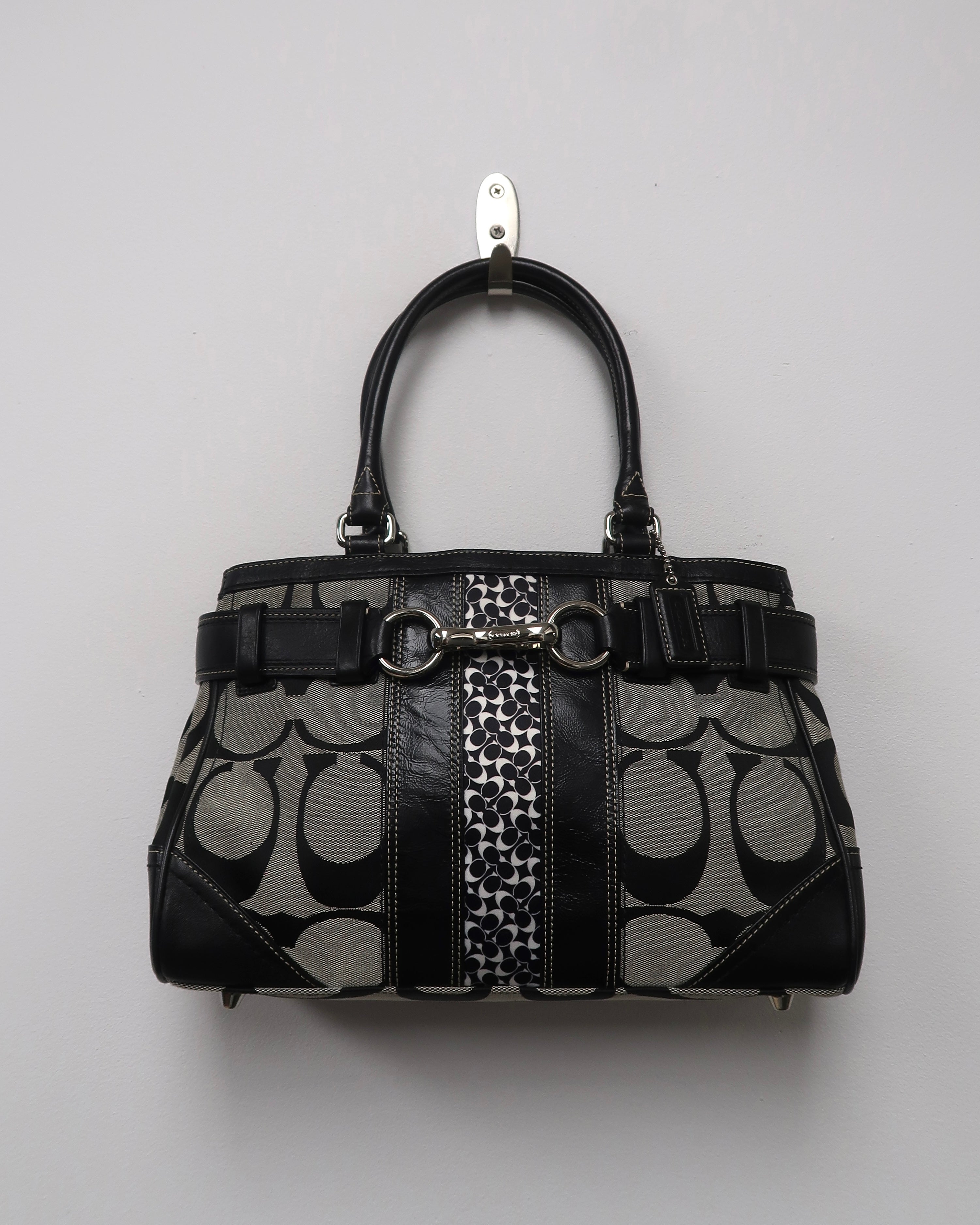 Coach Hamptons Signature Horsebit Tote