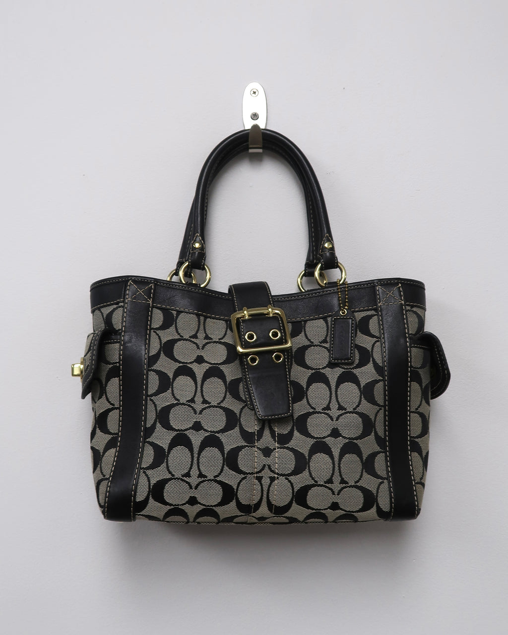 Vintage Coach Signature Hamptons handbag